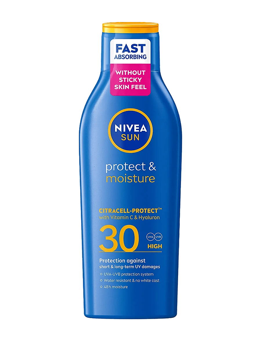 Nivea - Protect & Moisture Sun Lotion SPF 30 - clear - 0