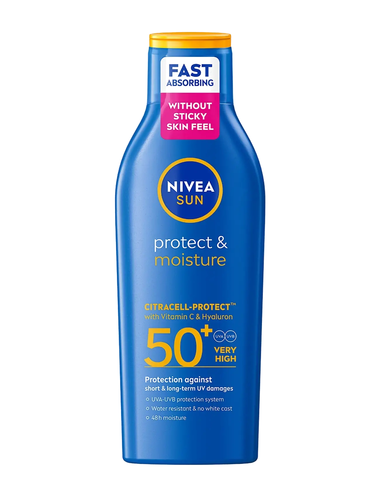 Nivea Protect & Moisture Sun Lotion Spf 50+, Body, Nude, Str: 200 ML