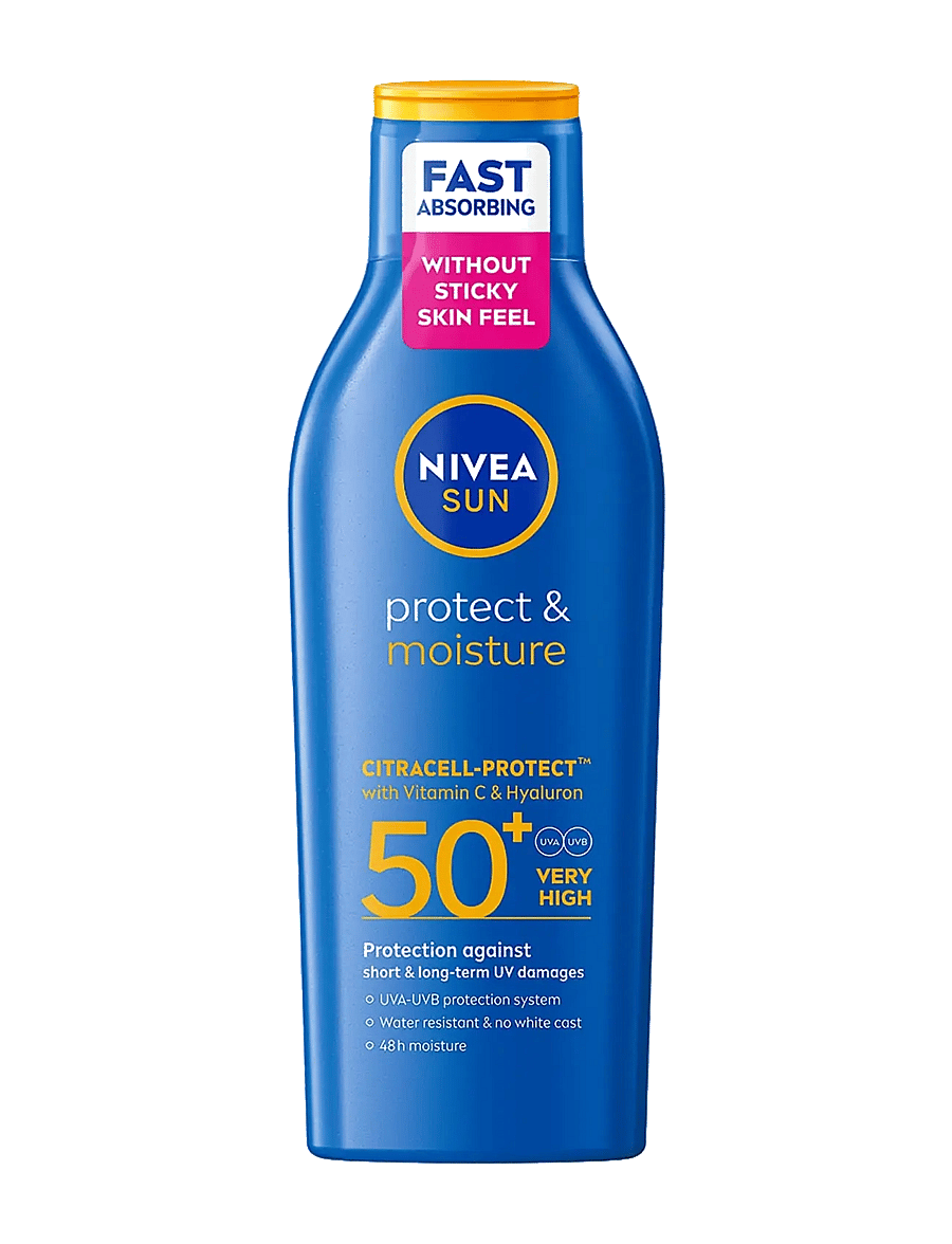 Nivea - Protect & Moisture Sun Lotion SPF 50+ - clear - 0