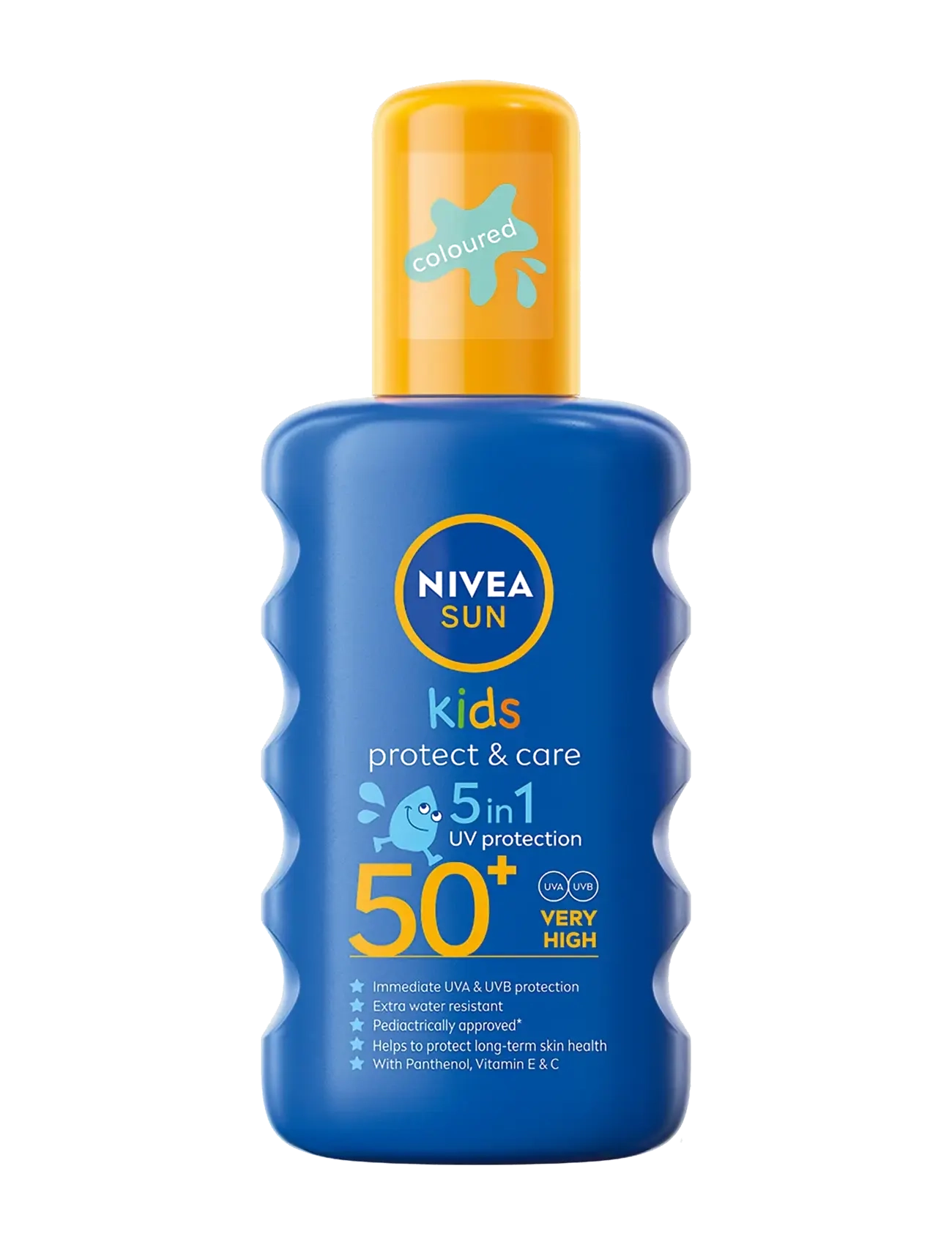 Nivea Protect & Care Kids Sun Spray Spf 50+, 200 ml, Nude, Sun Care > Kids, Dame