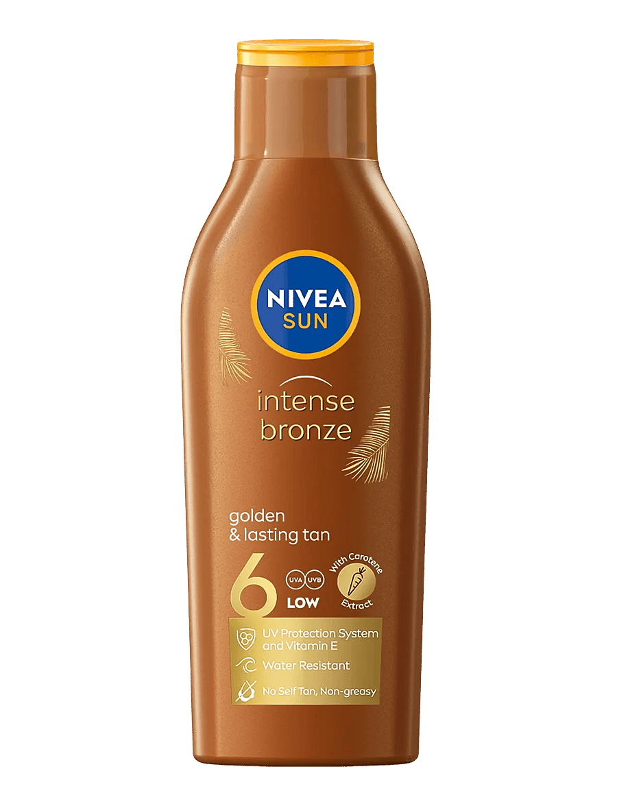 Nivea - Intense Bronze Sun Lotion SPF 6 - kehale - clear - 0