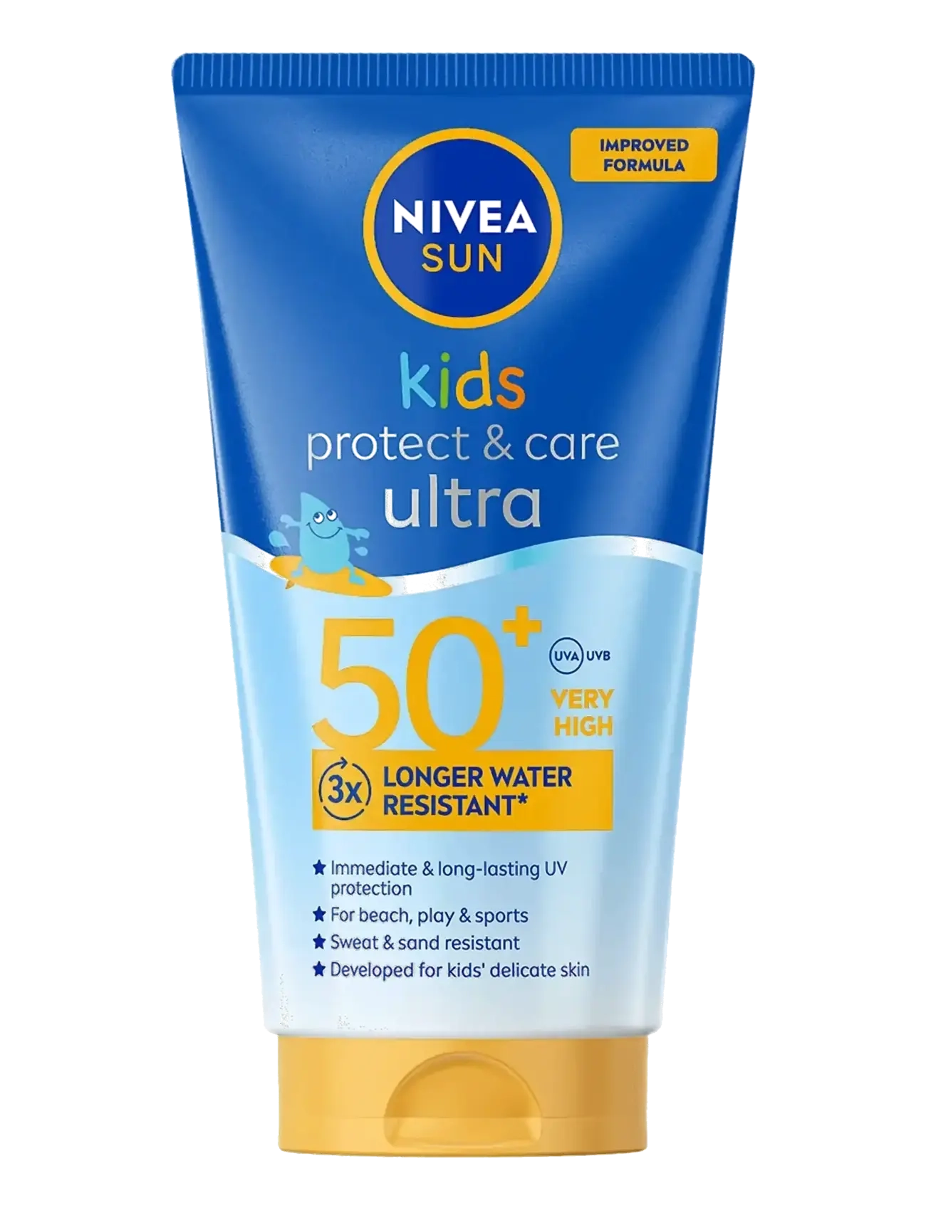 Nivea Kids Protect & Care Ultra Protect Spf 50+, 150 ml, Nude, Sun Care > Kids, Dame