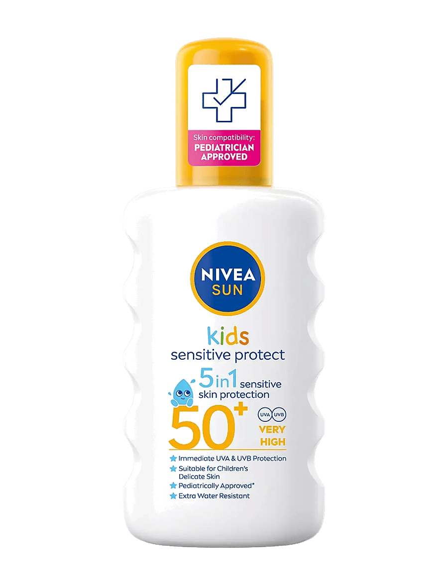 Nivea - Kids Sensitive Protect Sun Spray SPF 50+ - clear - 0