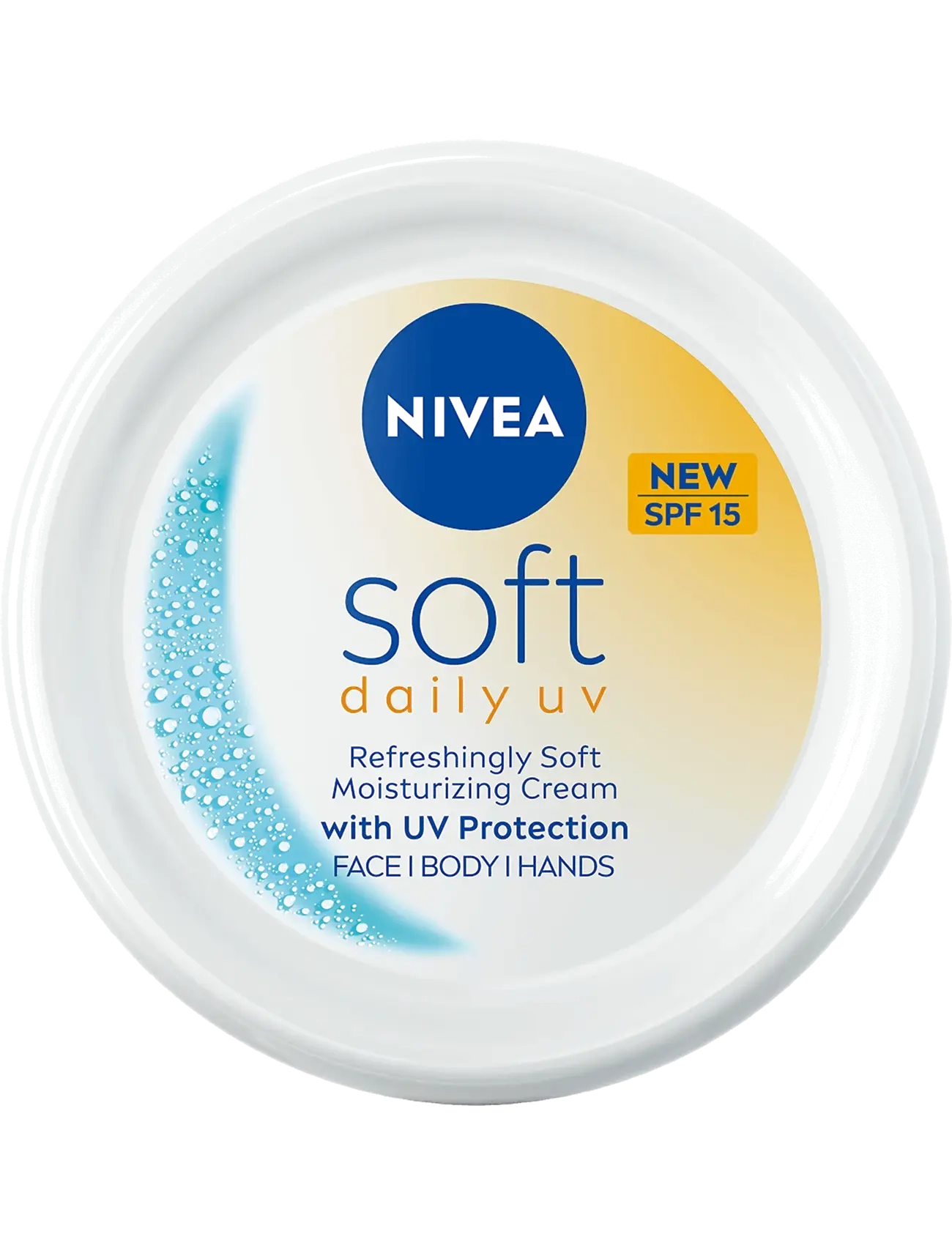 Nivea Soft Daily Uv, Kropscreme, Nude, Str: 100 ML