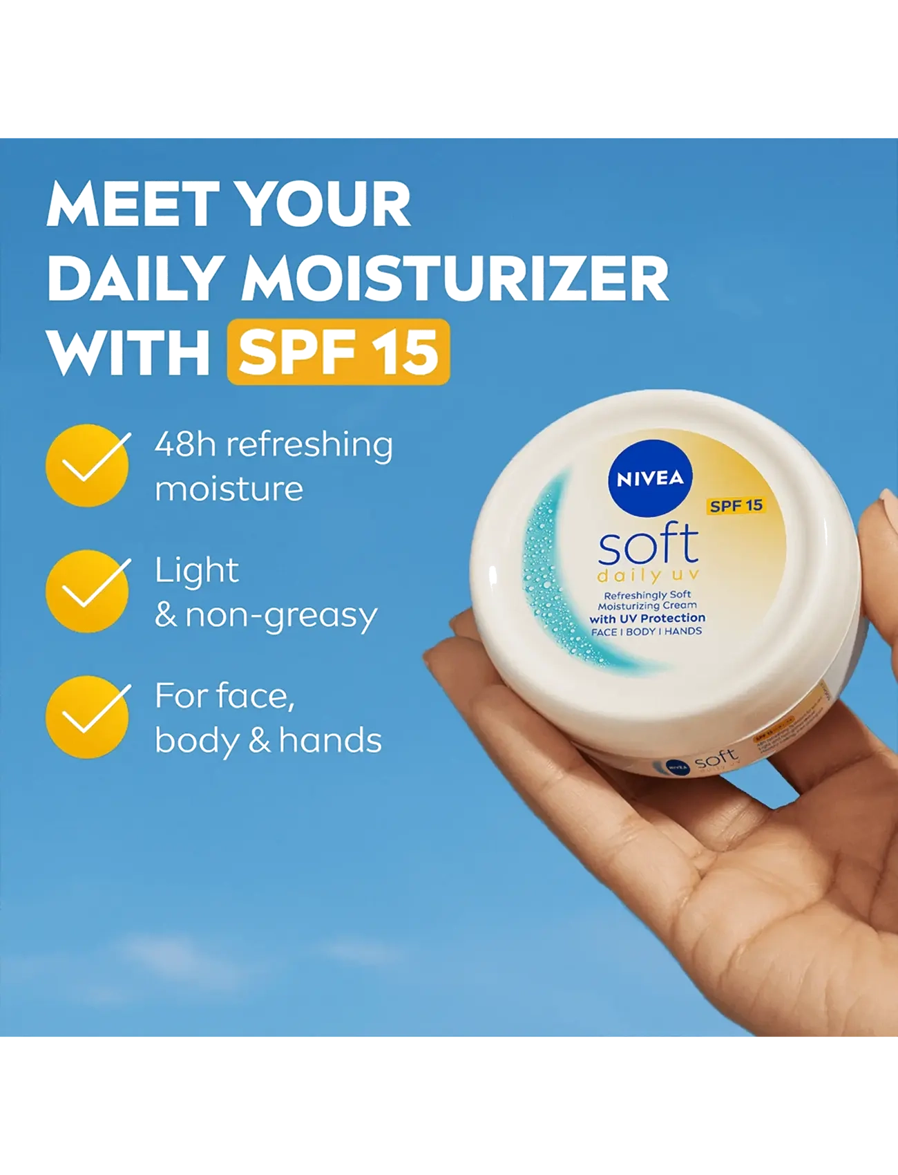 Nivea - Soft Daily UV - clear - 1