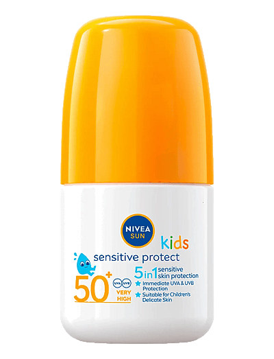 Kids Sensitive Sun Roll-On Spf 50+ - Solbeskyttelse Til BøRn