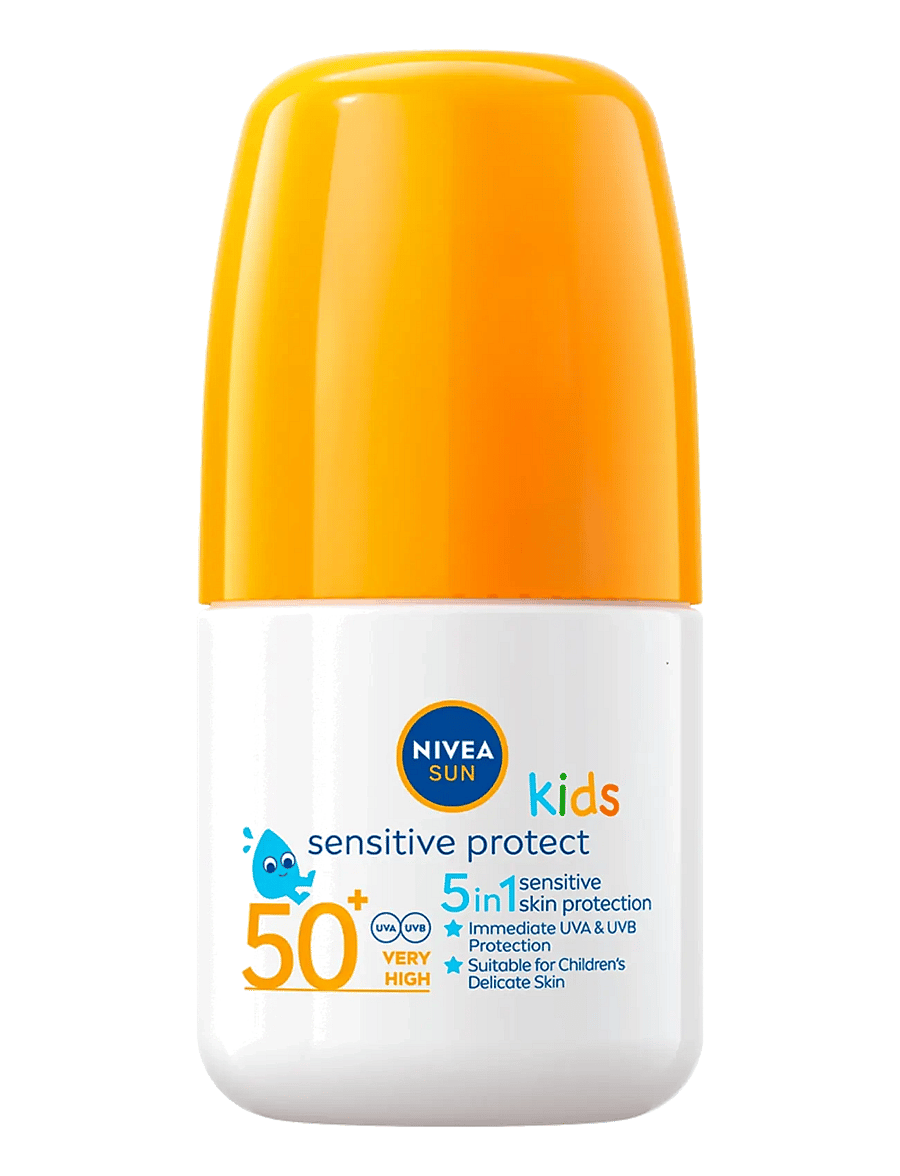 Nivea - Kids Sensitive Sun Roll-On SPF 50+ - clear - 0