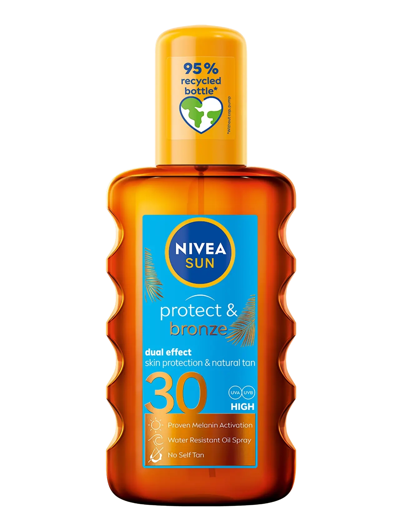Nivea Protect & Bronze Oil Spray Spf 30, Body, Nude, Str: 200 ML