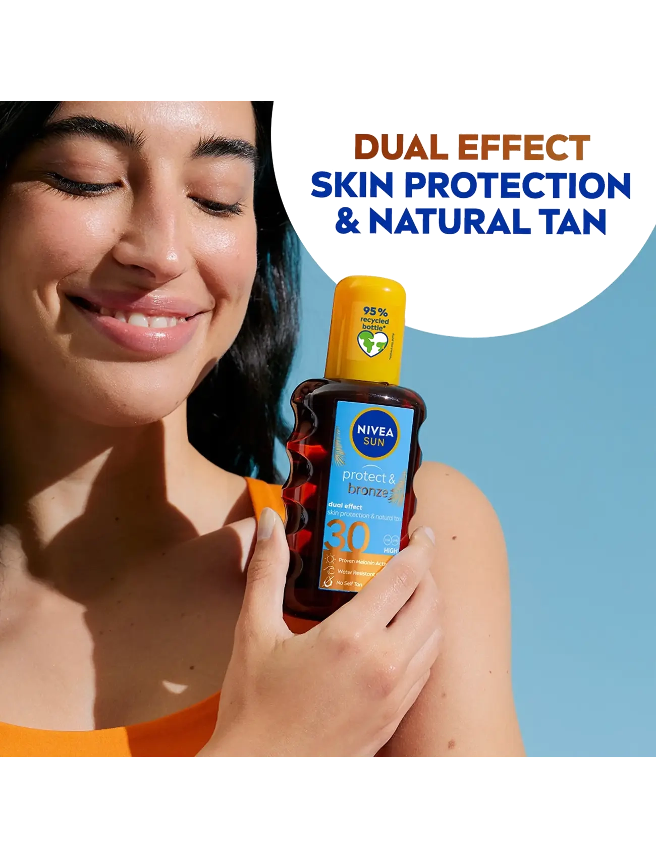 Nivea - Protect & Bronze Oil Spray SPF 30 - clear - 2