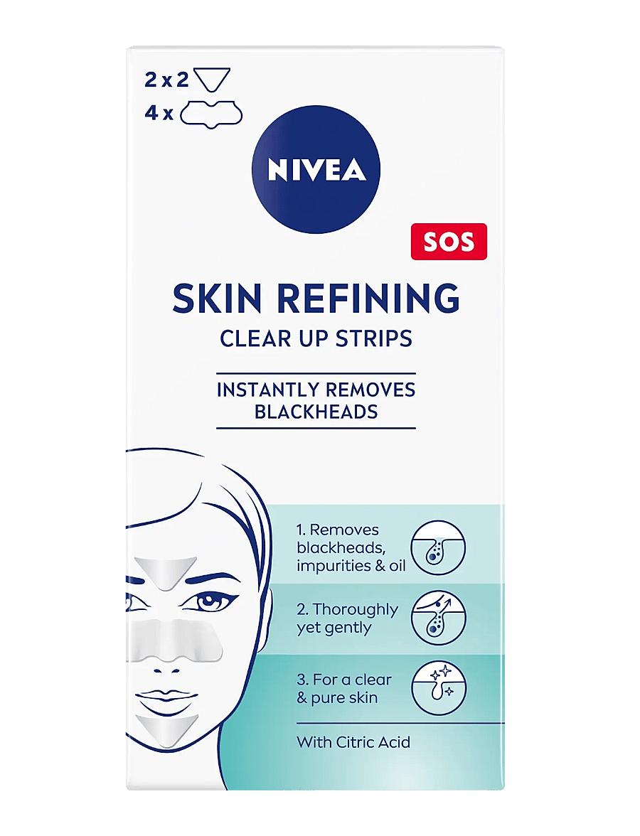 Nivea - Refining Clear-Up Strips - näo koorimine - clear - 0