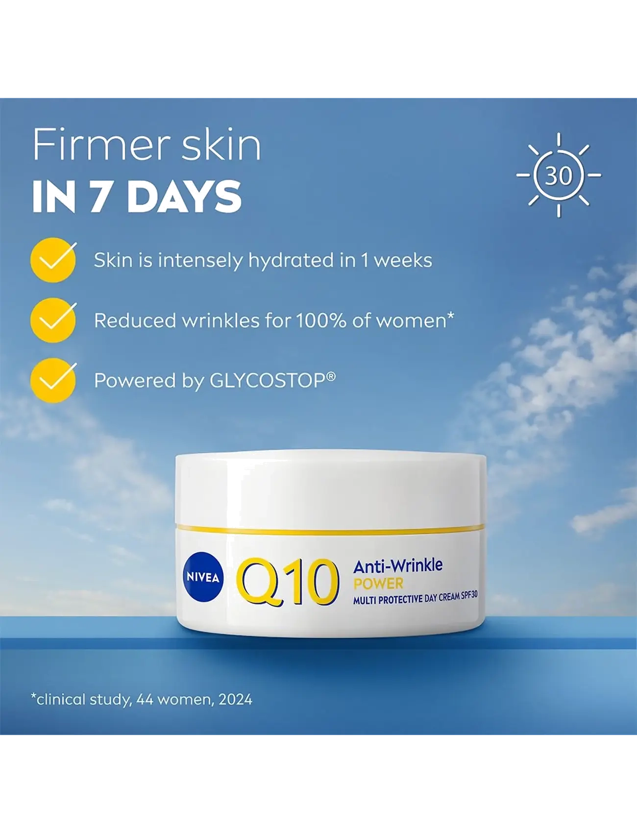 Nivea - Q10 Anti-Wrinkle Power Multi Protective Day Cream - clear - 1