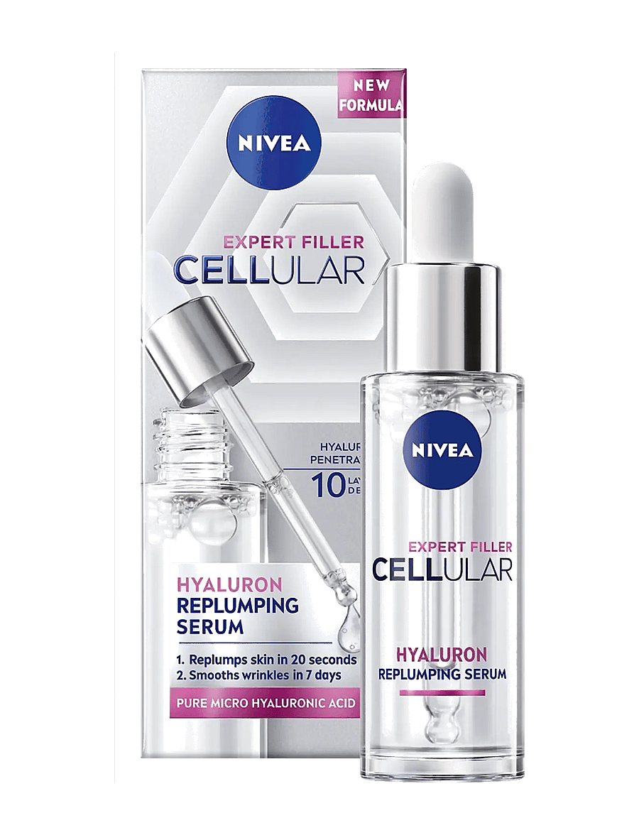 Nivea - Cellular Expert Filler Hyaluron Replumping Serum - clear - 0