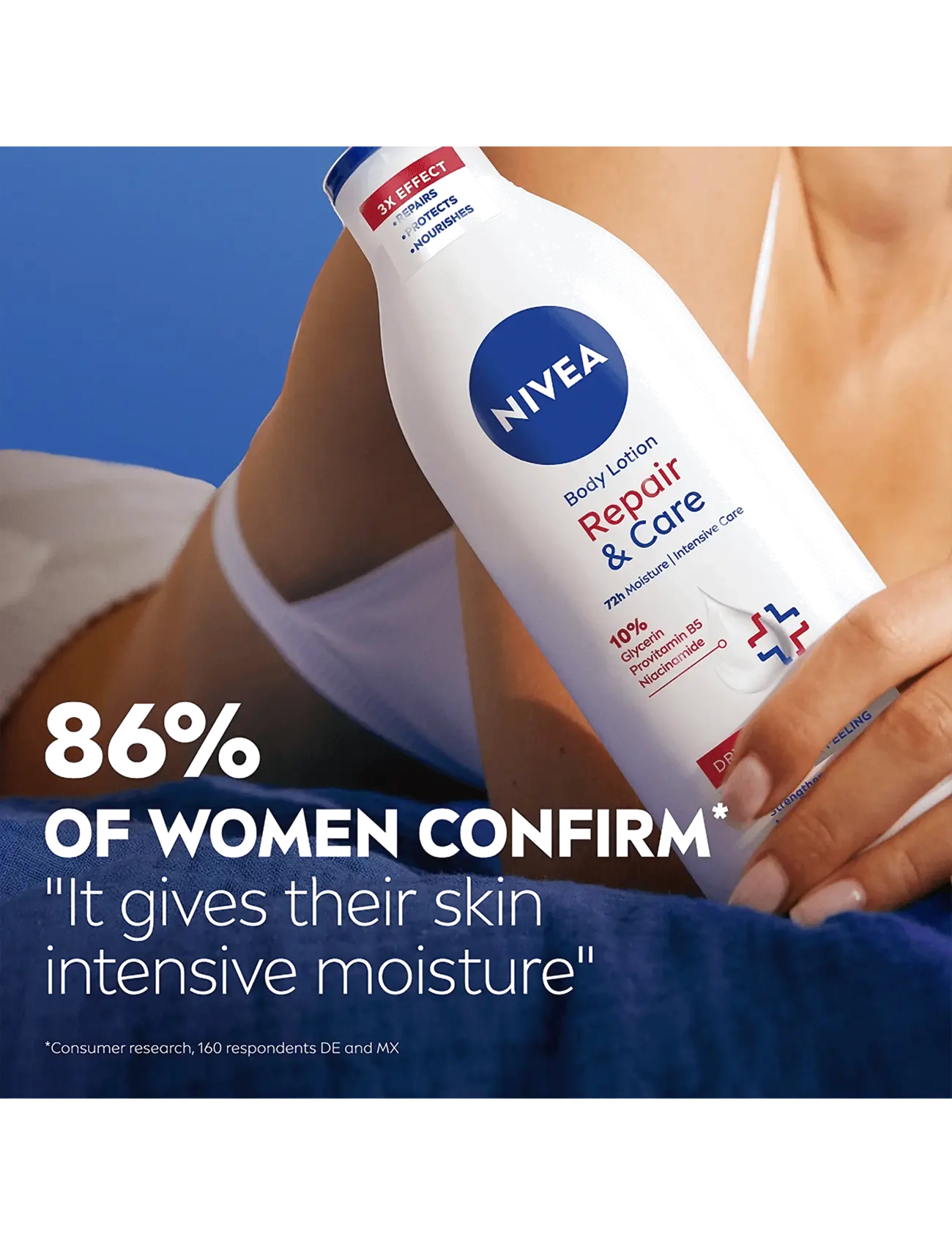 Nivea - Repair & Care Body Lotion - clear - 4