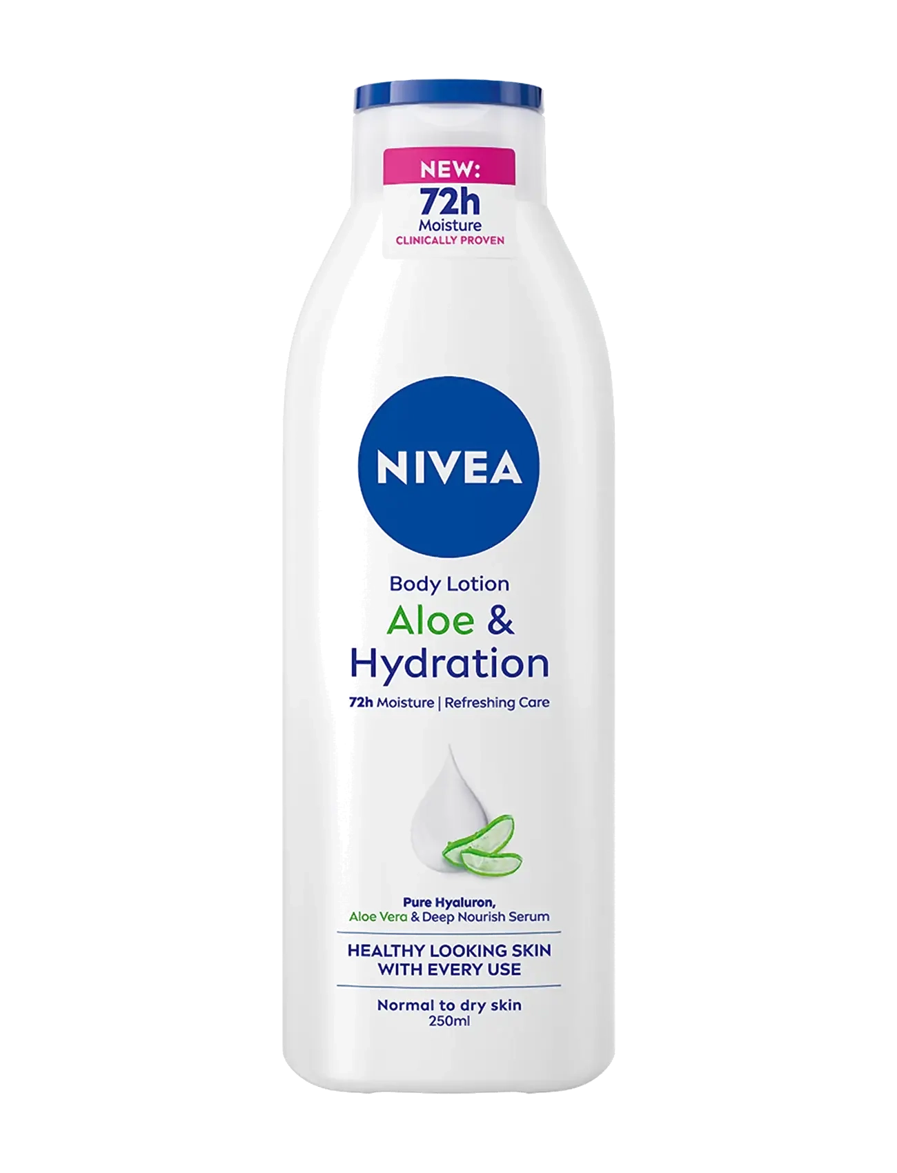 Nivea Aloe & Hydration Body Lotion, 250 ml, Nude, Kropspleje > Cremer & Lotions & Bodybutter, Dame