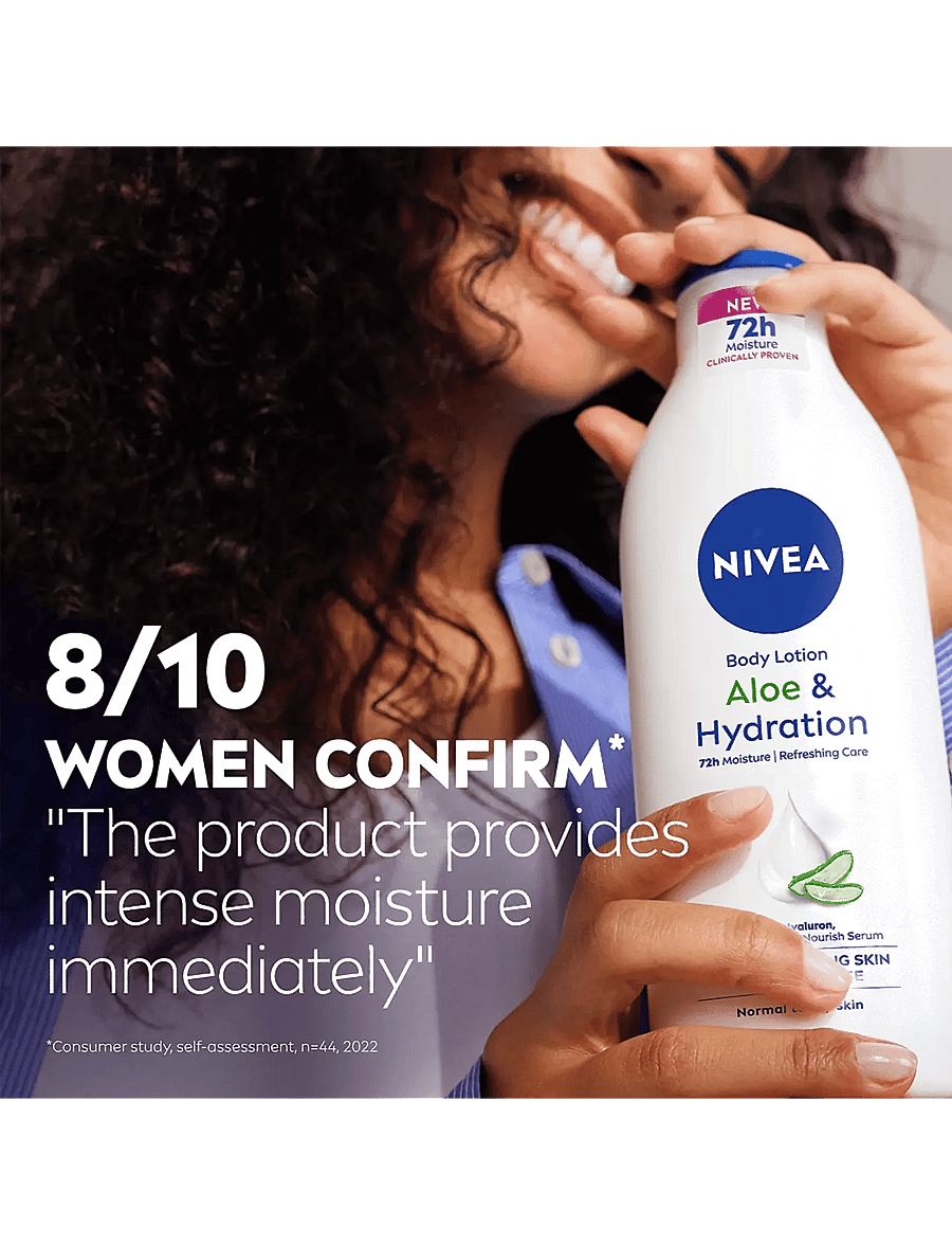 Nivea - Aloe & Hydration Body Lotion - clear - 4