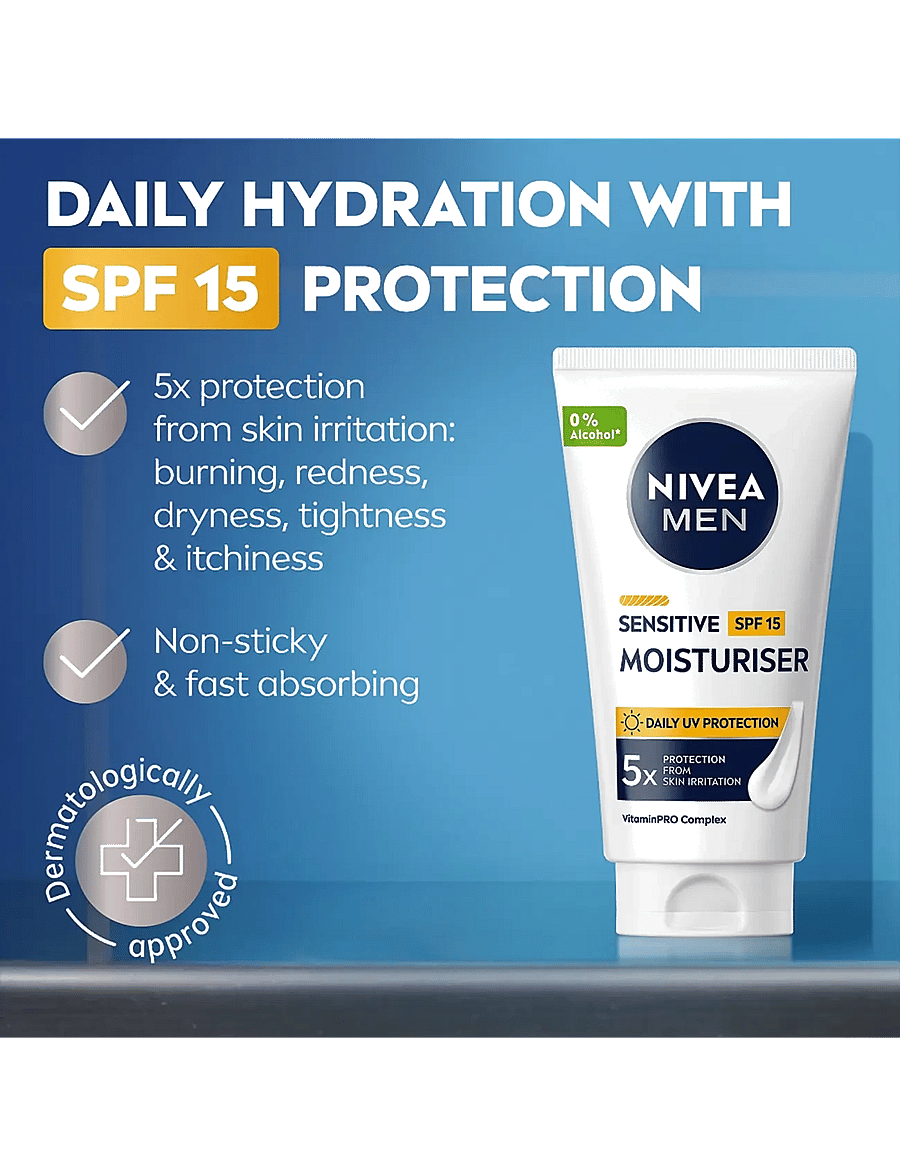 Nivea - Sensitive SPF 15 Moisturiser - clear - 1