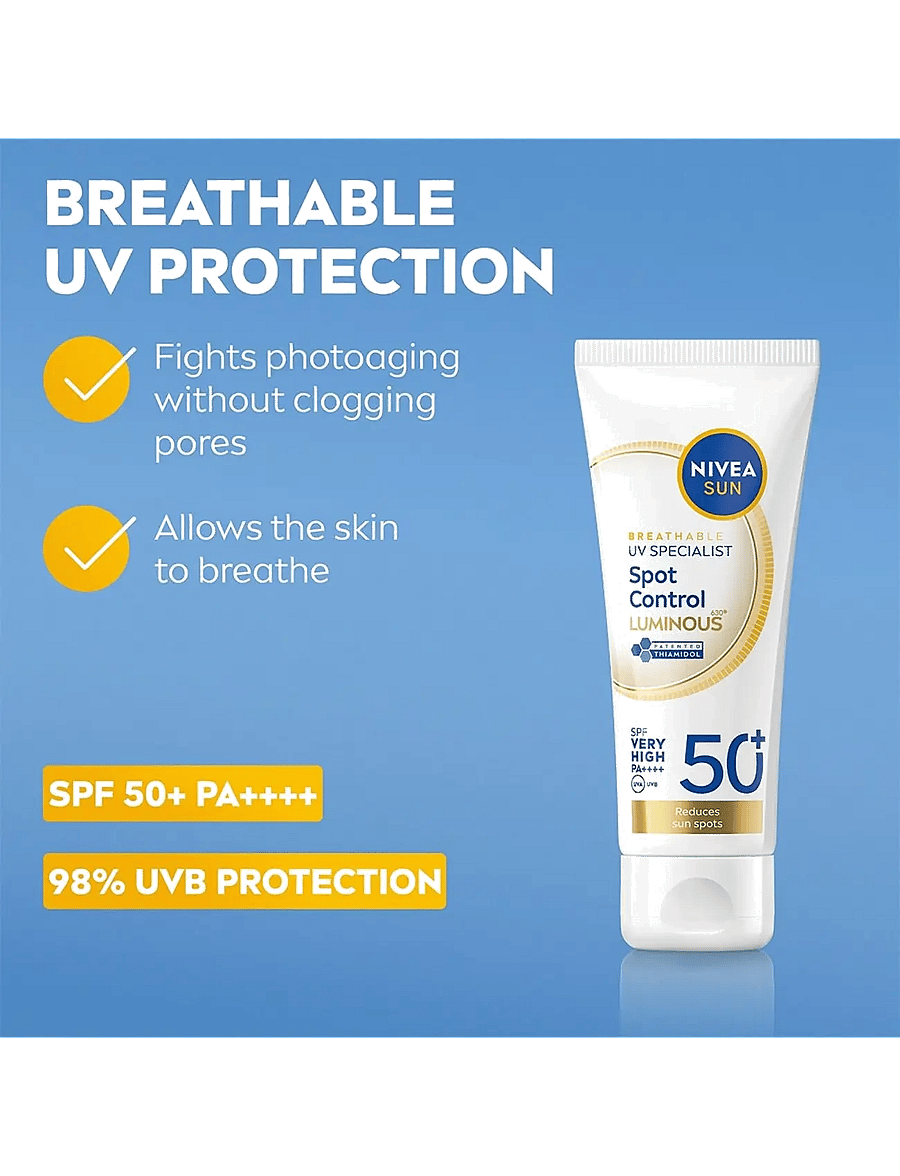 Nivea - UV Face Luminous630 Dark Spot Control SPF 50+ - clear - 1