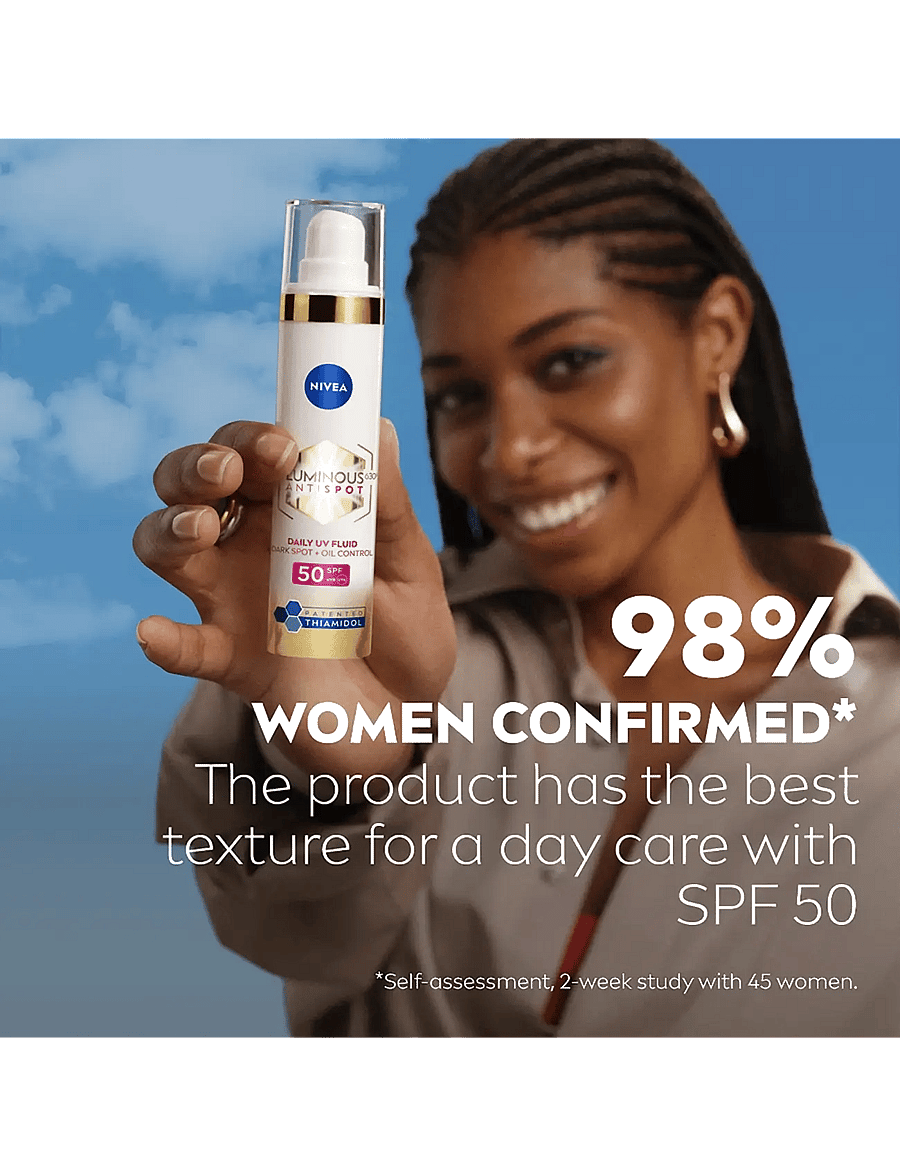 Nivea - Luminous630 Anti Dark-Spot Daily UV Fluid - clear - 3