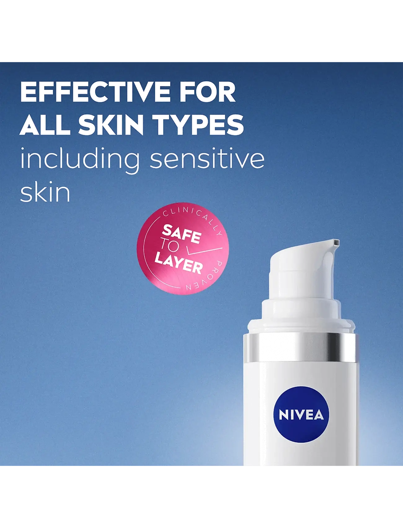 Nivea - Cellular Expert Filler SPF50+ Daily UV Serum Fluid - til ansigtet - clear - 5