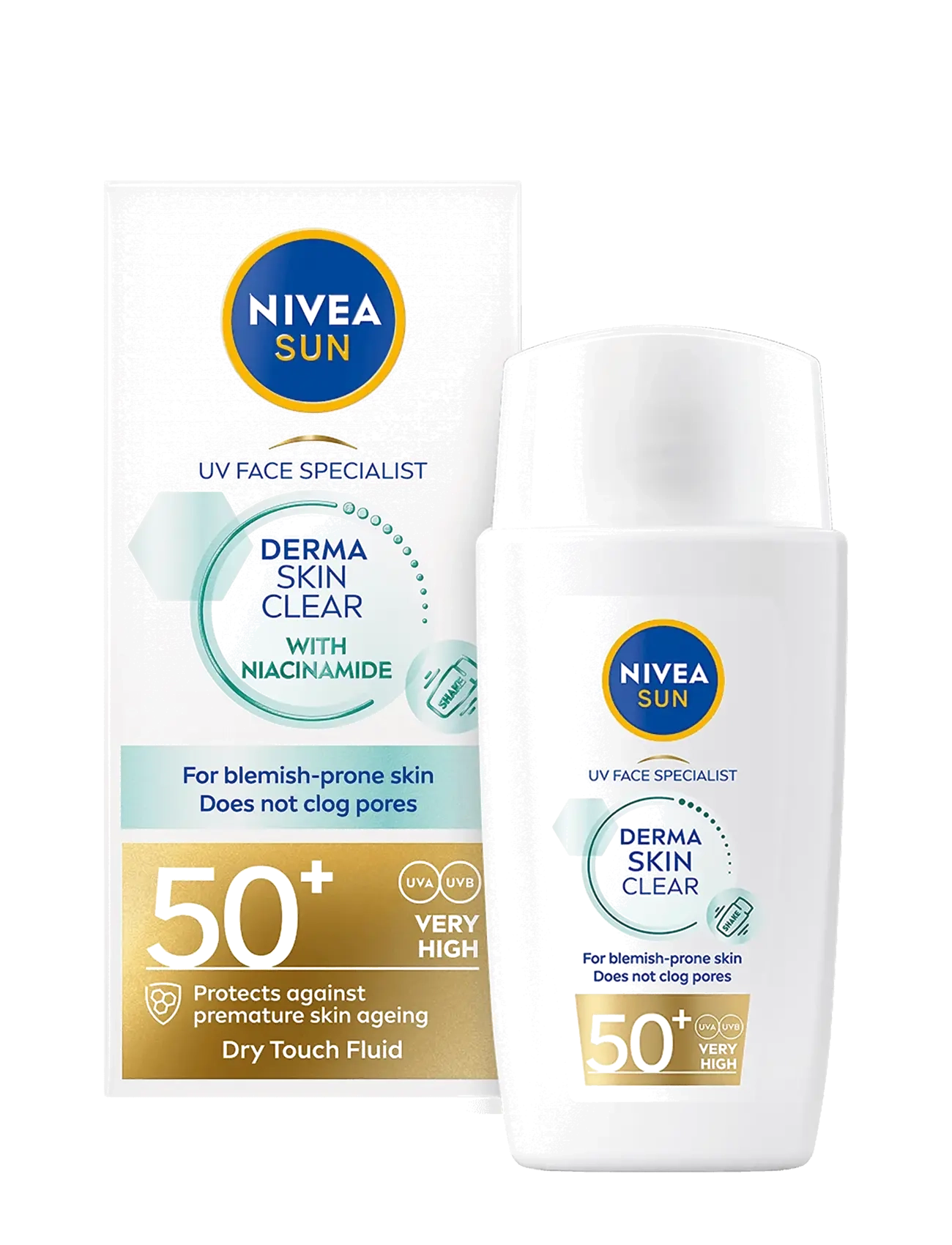 Nivea UV Face Specialist Derma Skin Clear SPF 50+ - Nägu - CLEAR / undefined