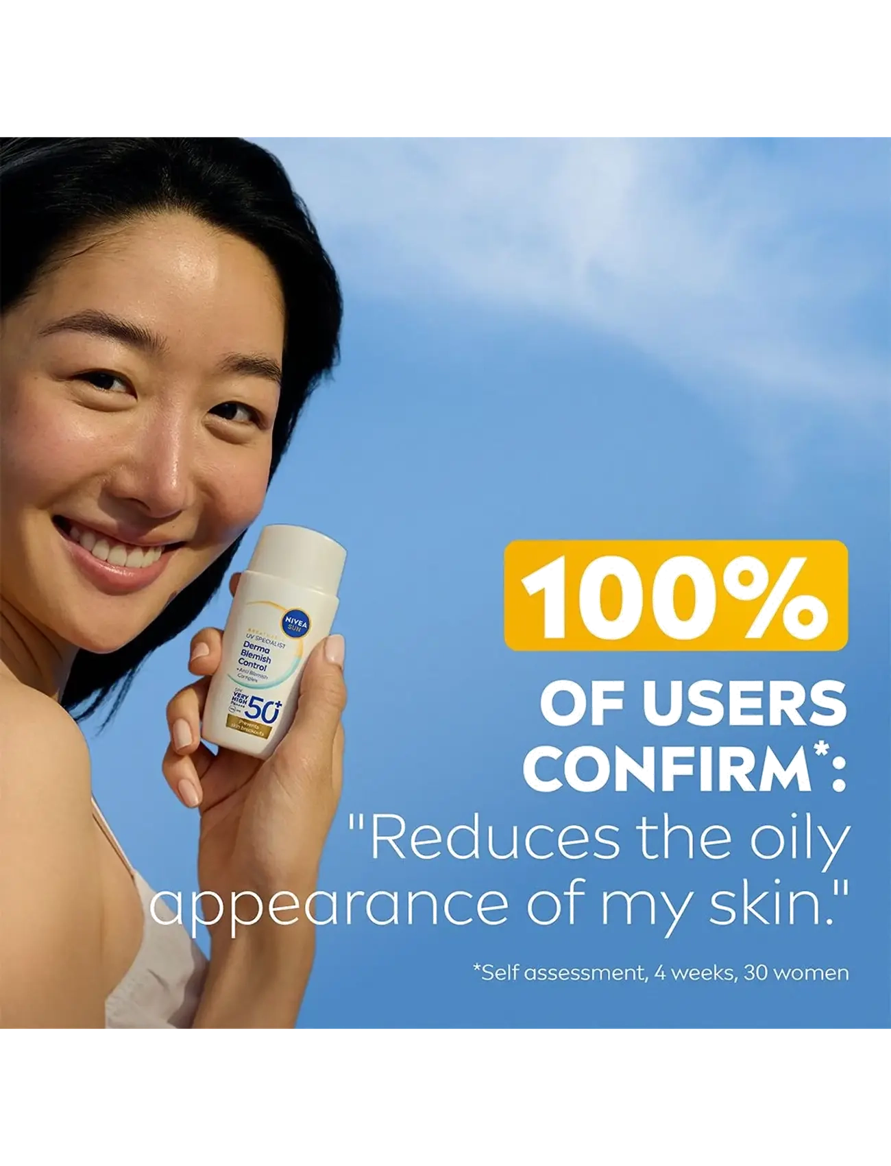 Nivea - UV Face Specialist Derma Skin Clear SPF 50+ - clear - 3