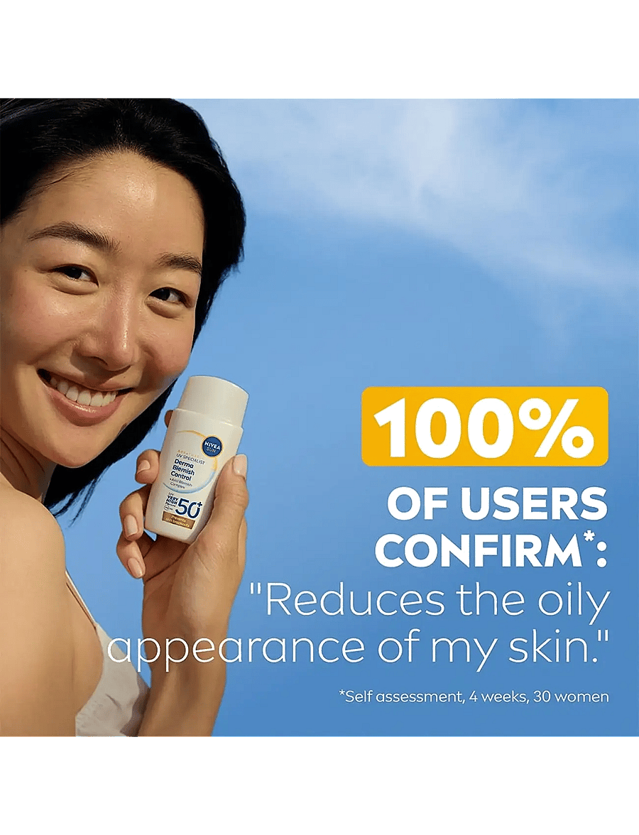 Nivea - UV Face Specialist Derma Skin Clear SPF 50+ - clear - 3
