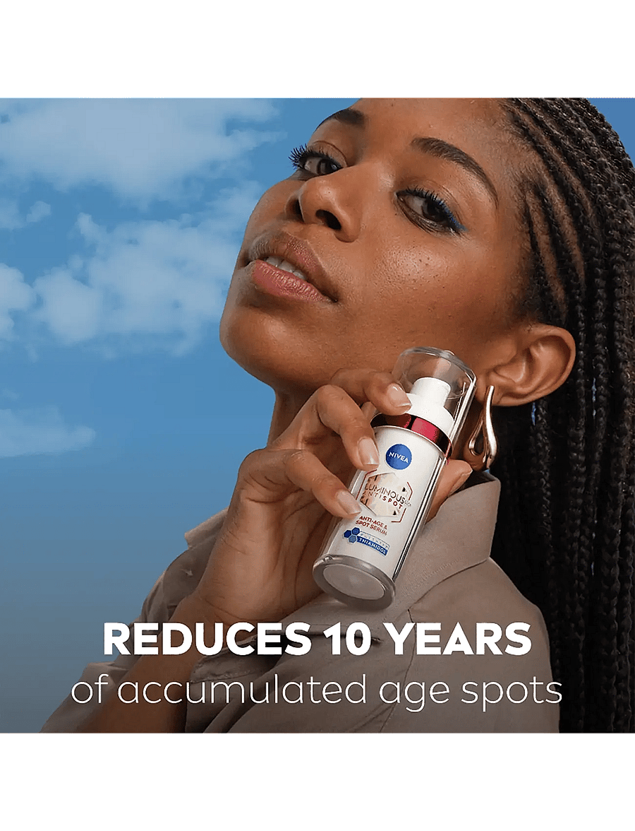 Nivea - LUMINOUS630® ANTI DARK-SPOT ANTI-AGE & SPOT SERUM - spordihooldusvahendid - clear - 5