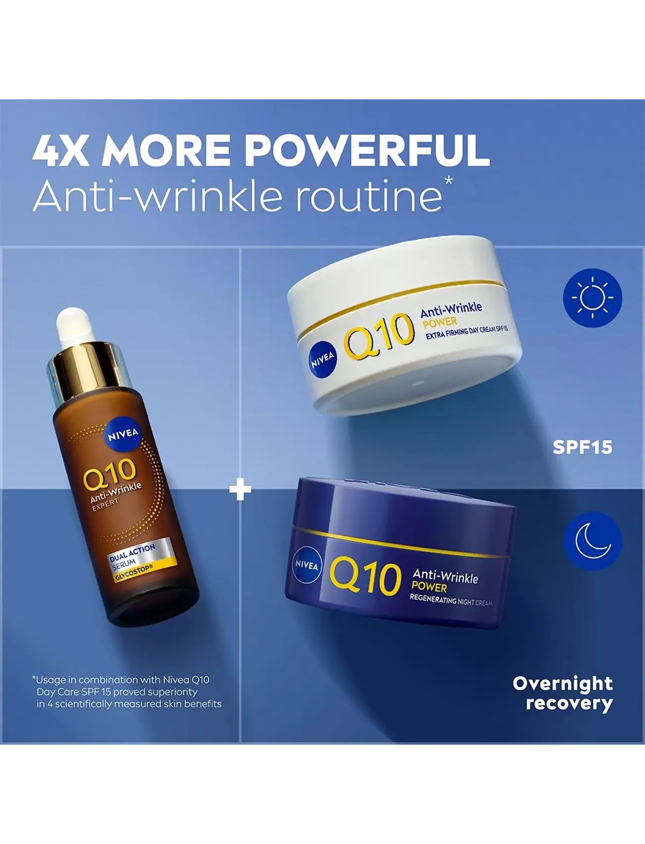 Nivea - Q10 Anti-Wrinkle Expert Dual Action Serum - clear - 4