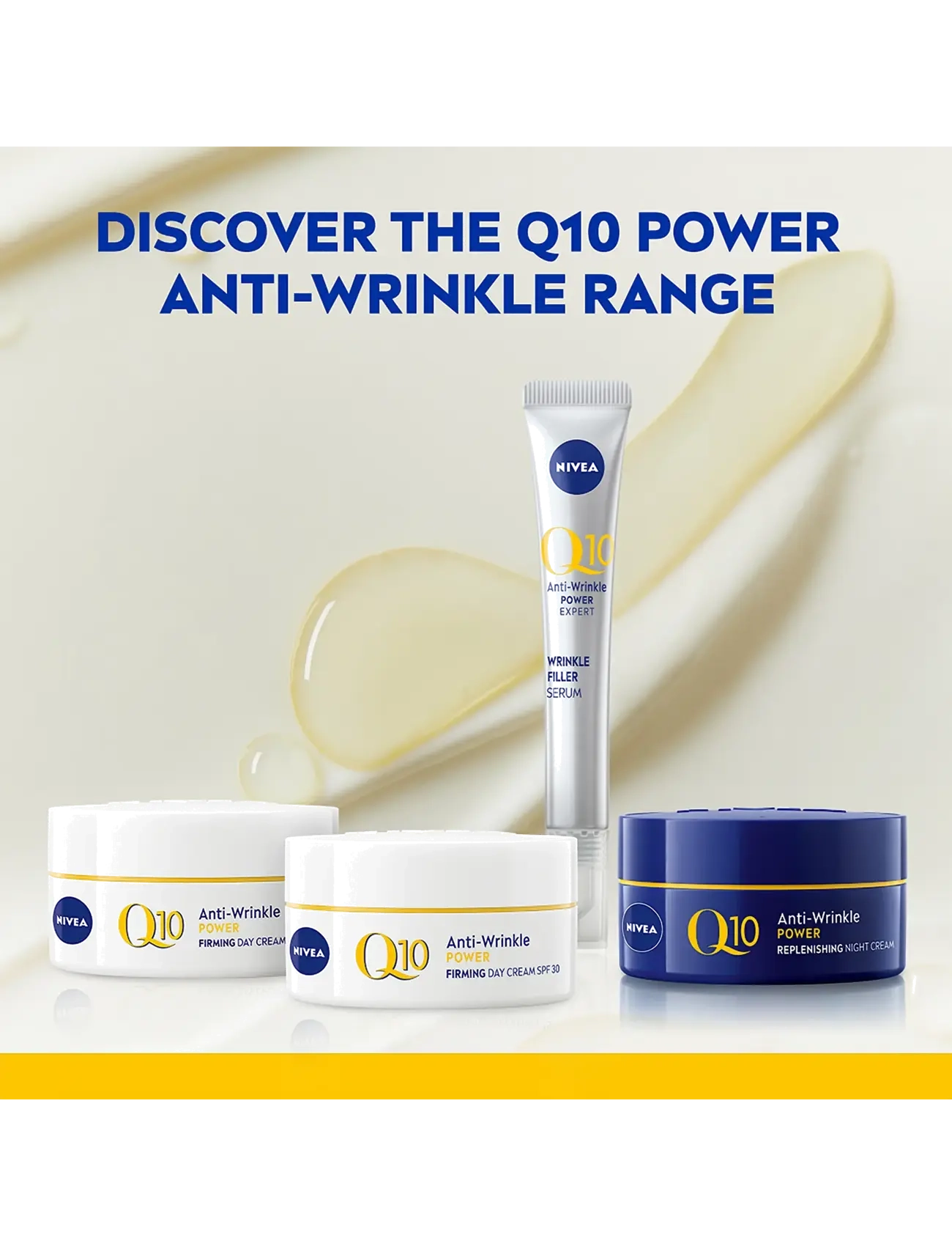 Nivea - Q10 Anti-Wrinkle Expert Targeted Wrinkle Filler Serum - hudpleje - clear - 2