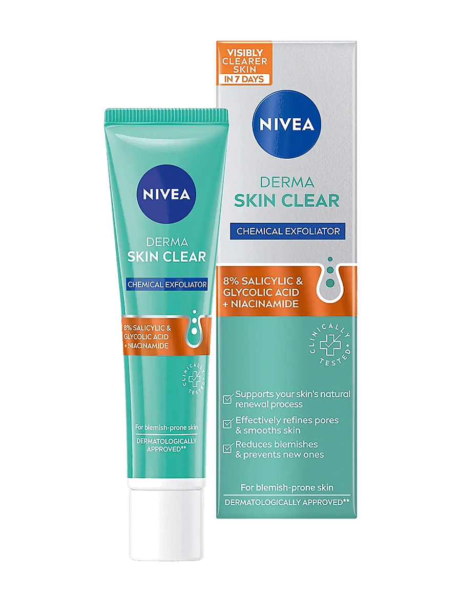 Nivea - Derma Skin Clear Chemical Exfoliator - clear - 0