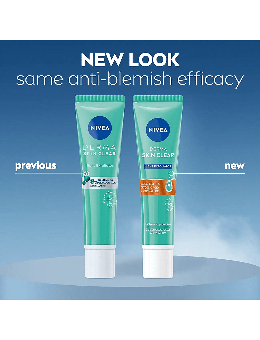 Nivea - Derma Skin Clear Chemical Exfoliator - clear - 4