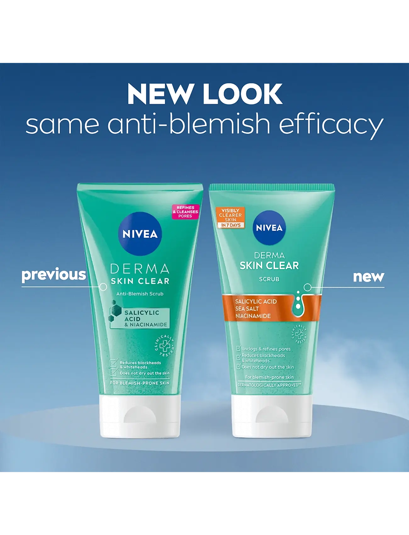 Nivea - Derma Skin Clear Scrub - clear - 4