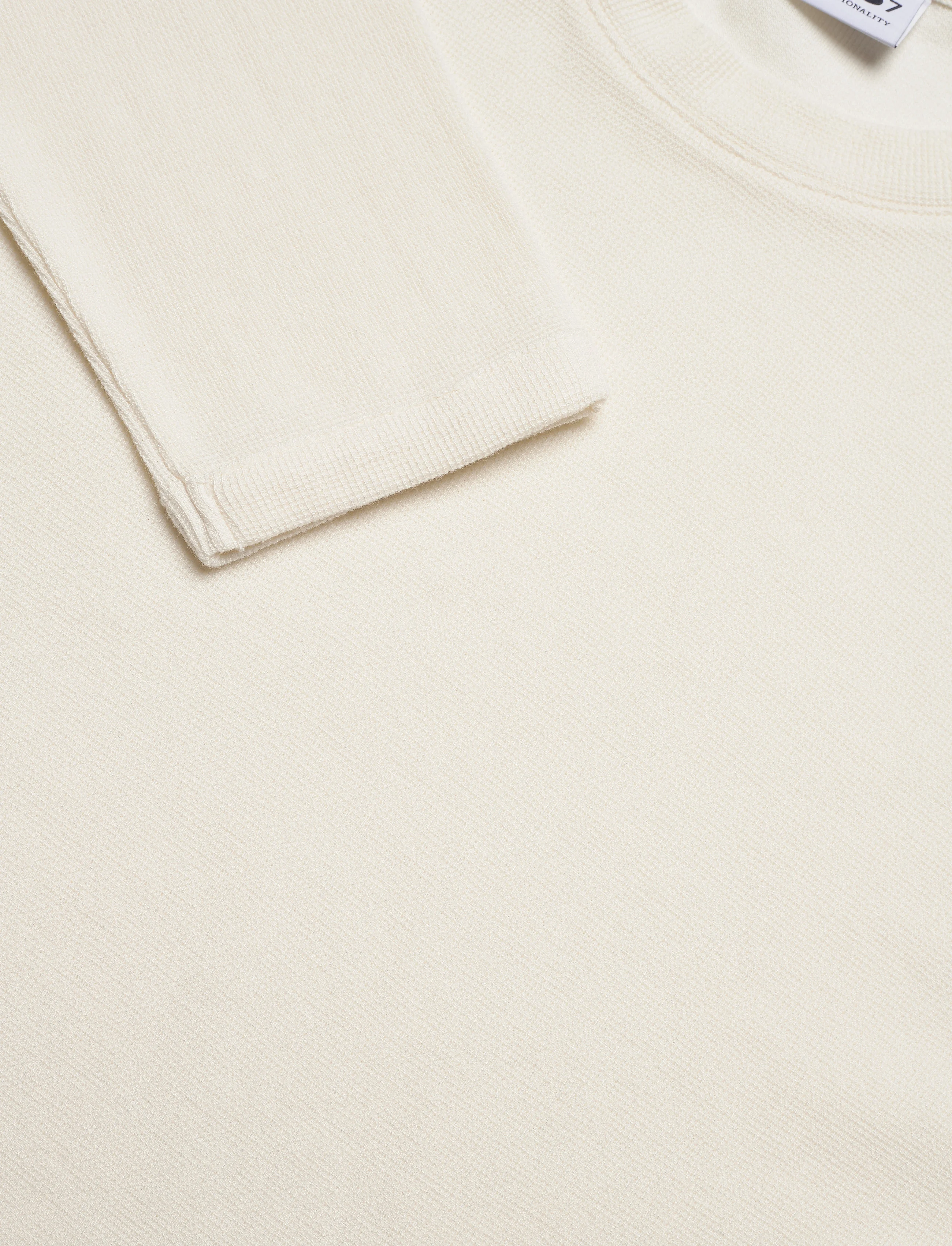 NN.07 - Clive 3323 Shirt - langærmede t-shirts - egg white - 2