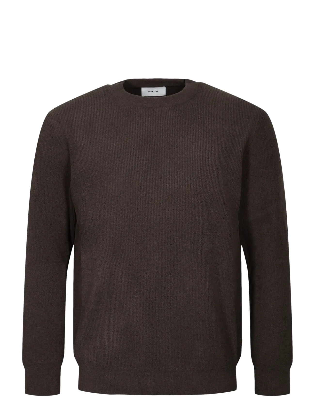 NN.07 Danny 6429 Sweater - Rundhals - BROWN / brown