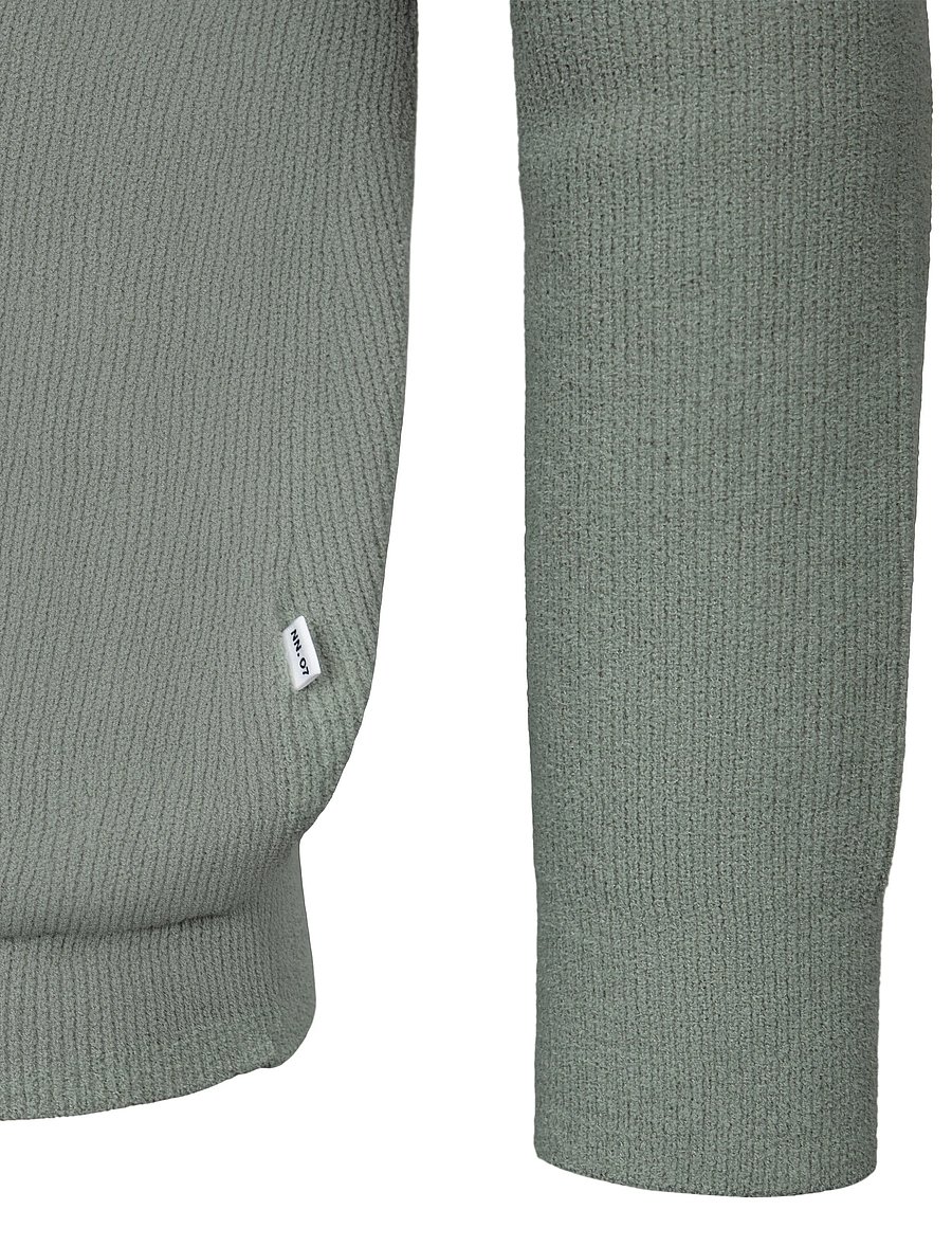 NN.07 - Danny 6429 Sweater - round necks - green - 2