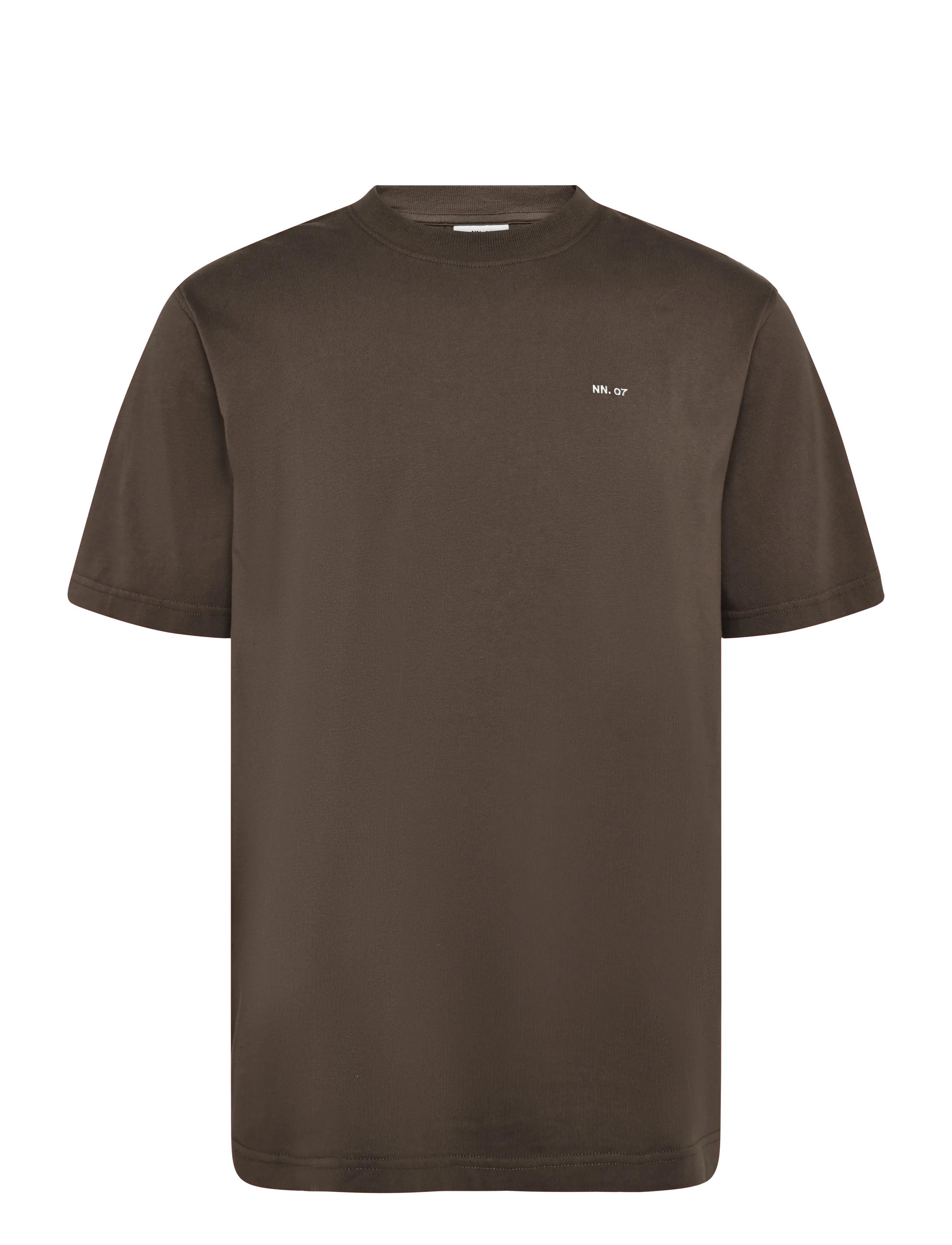 NN.07 Adam 3209 T-Shirt - T-Shirts - BROWN / brown