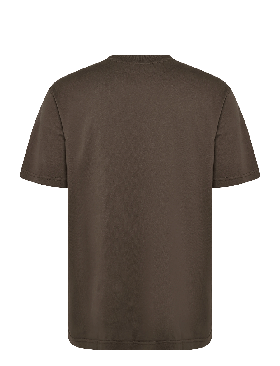 NN.07 - Adam 3209 T-Shirt - kurzärmelige t-shirts - brown - 1