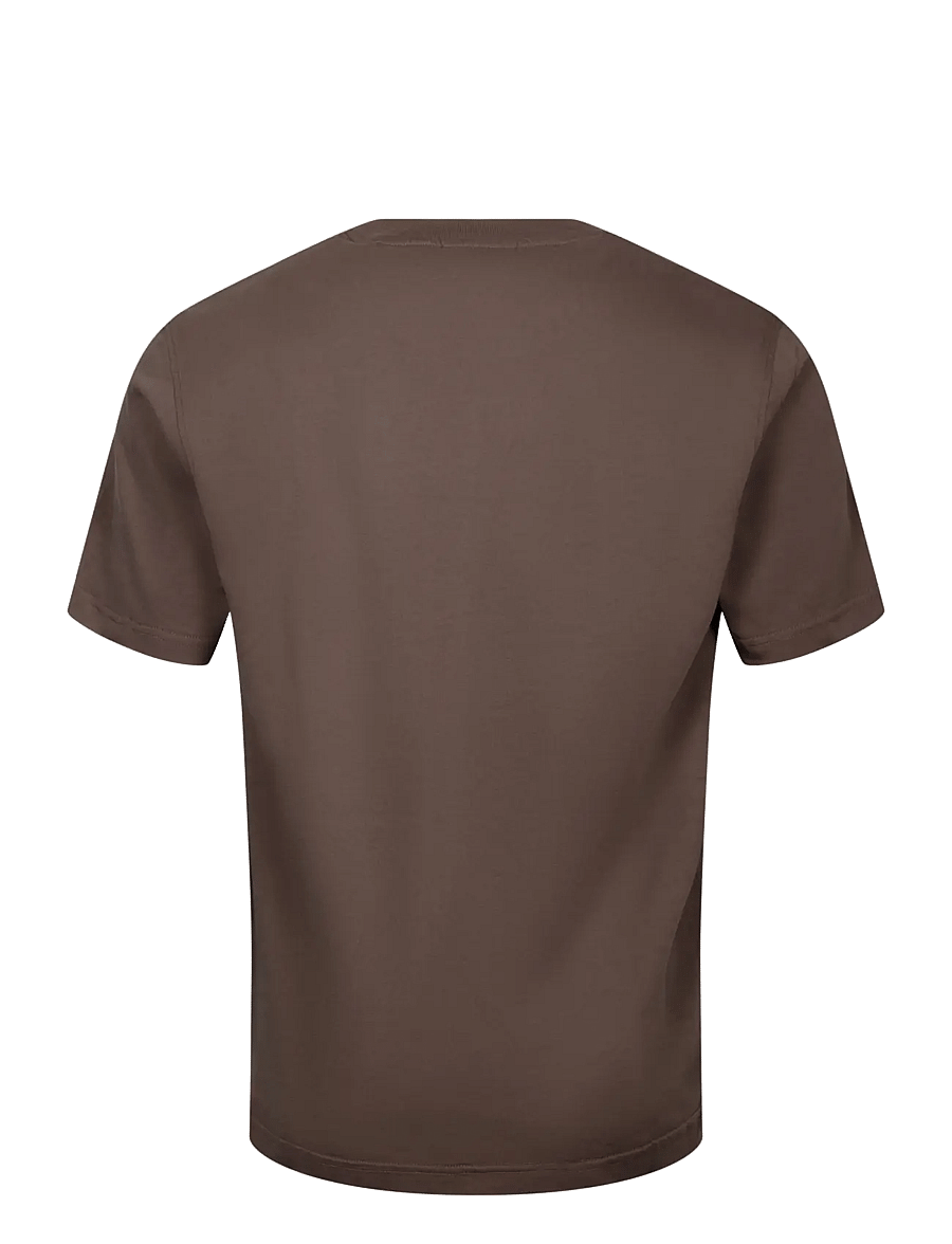 NN.07 - Adam 3209 T-Shirt - kurzärmelige t-shirts - brown - 1