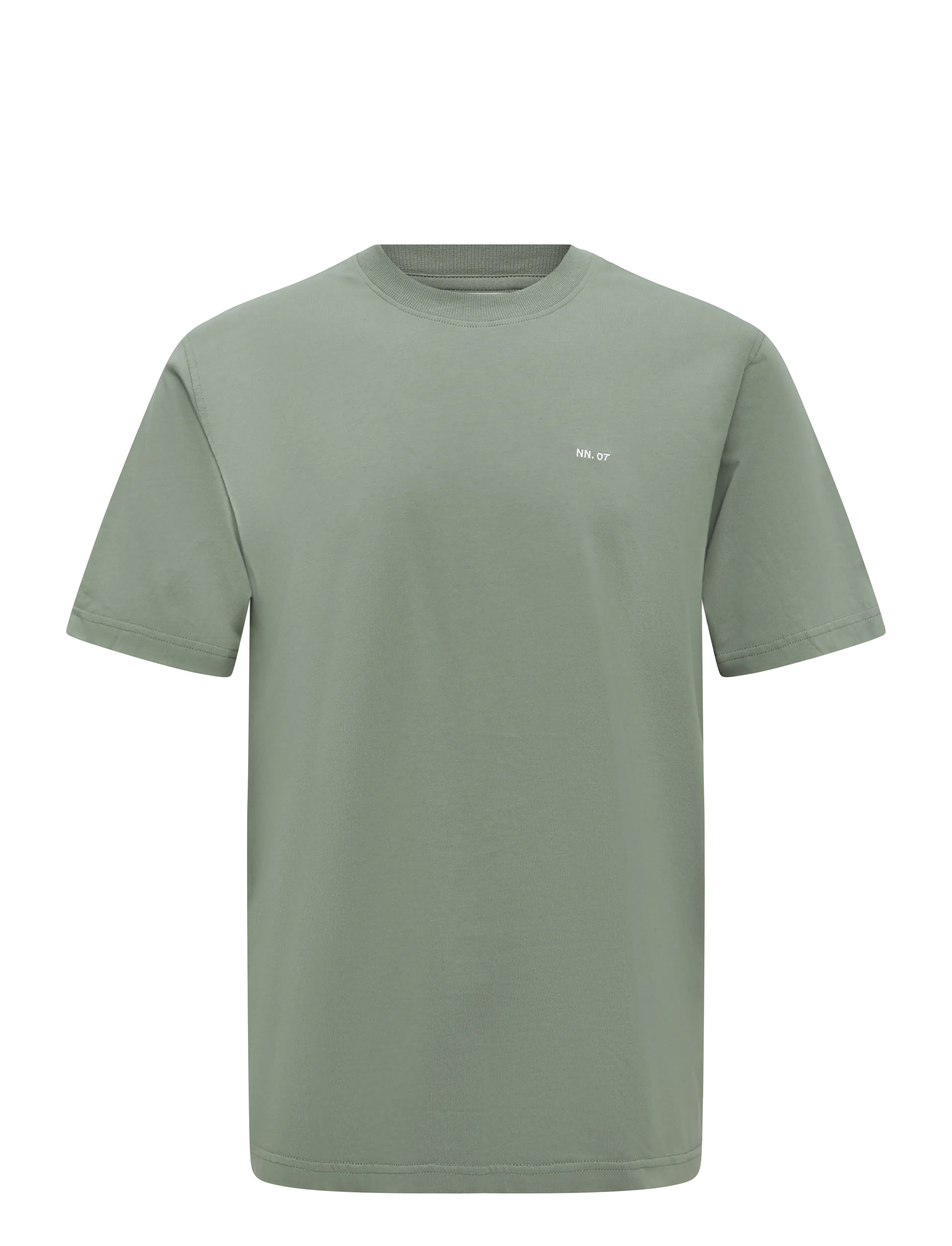 NN.07 Adam 3209 T-Shirt - T-Shirts - GREEN / green