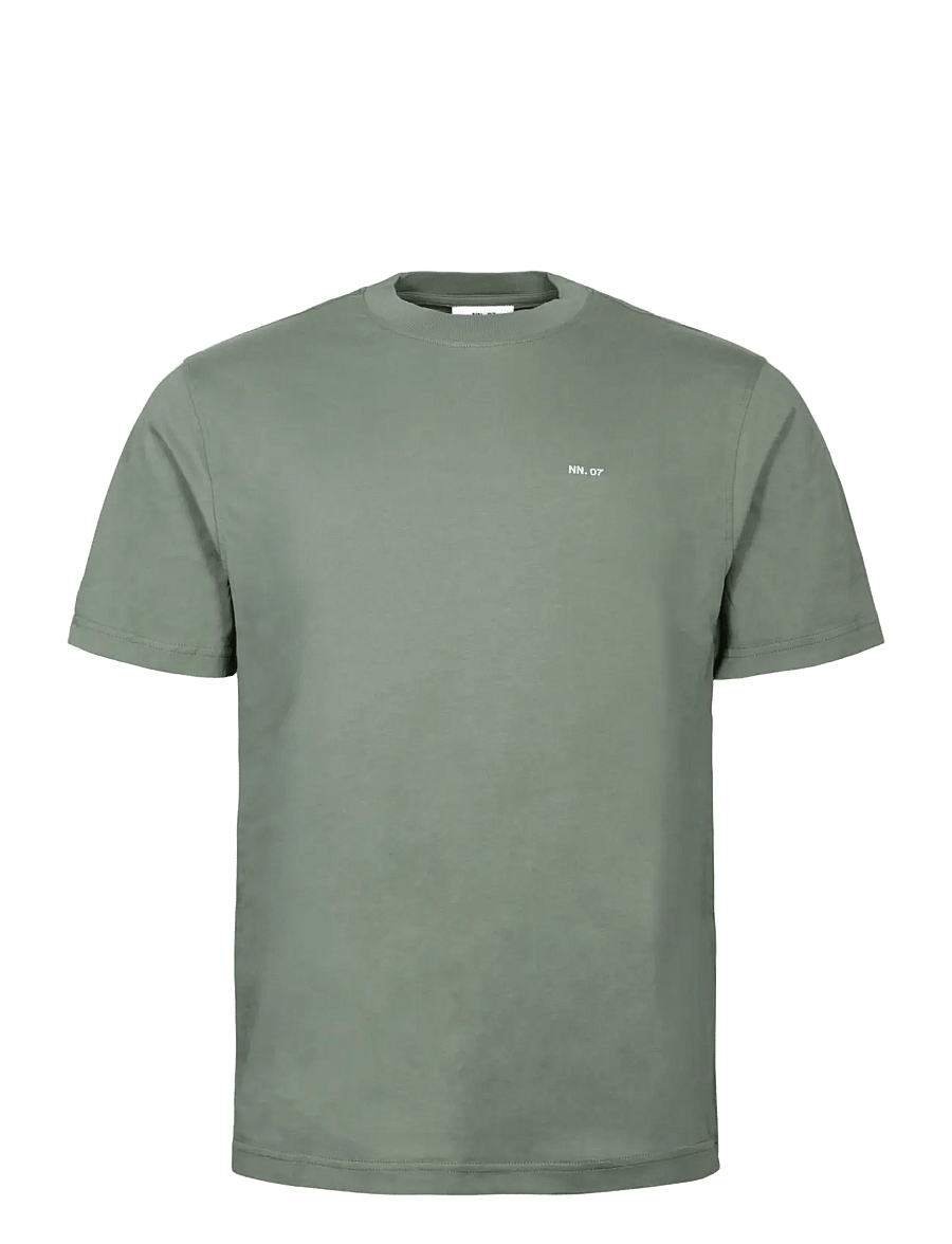 NN.07 - Adam 3209 T-Shirt - kurzärmelige t-shirts - green - 0