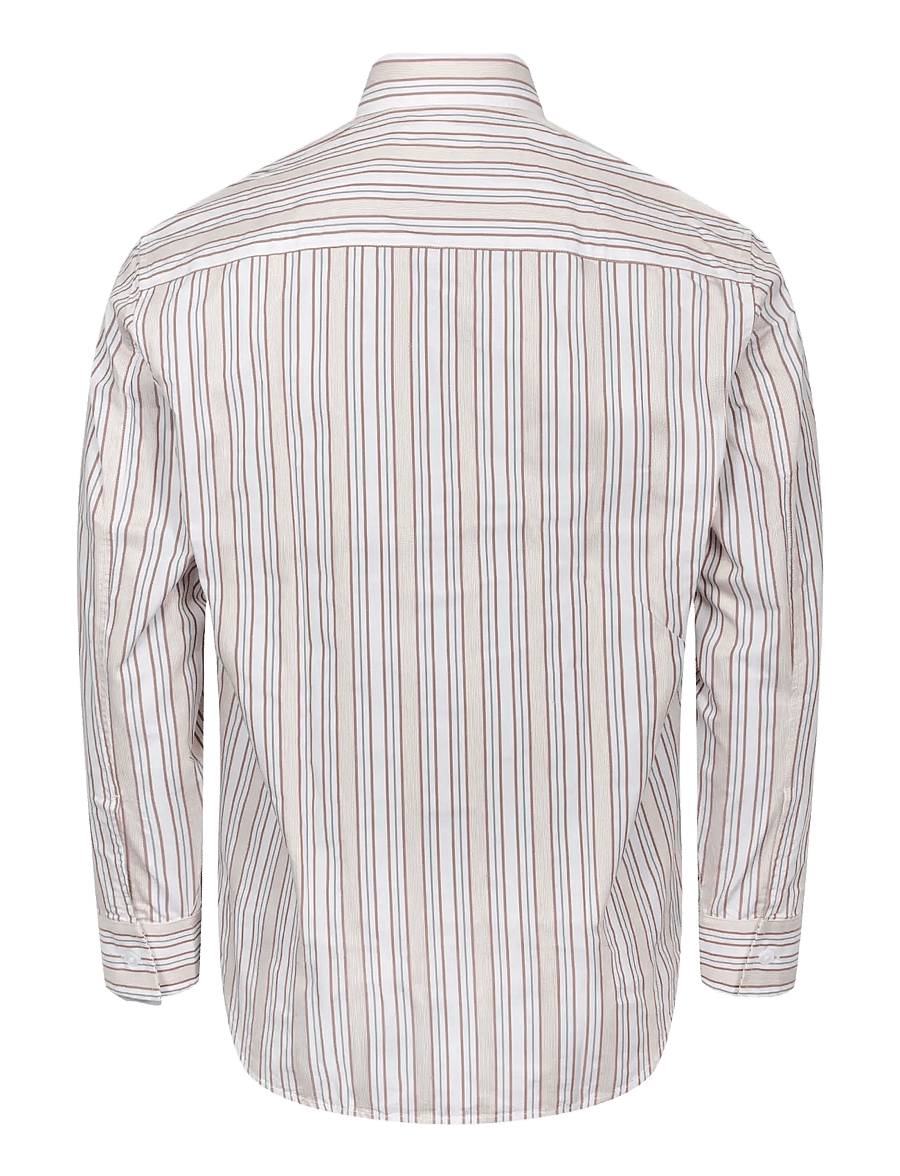 NN.07 - Morgan 1454 Blazer - striped shirts - beige - 1