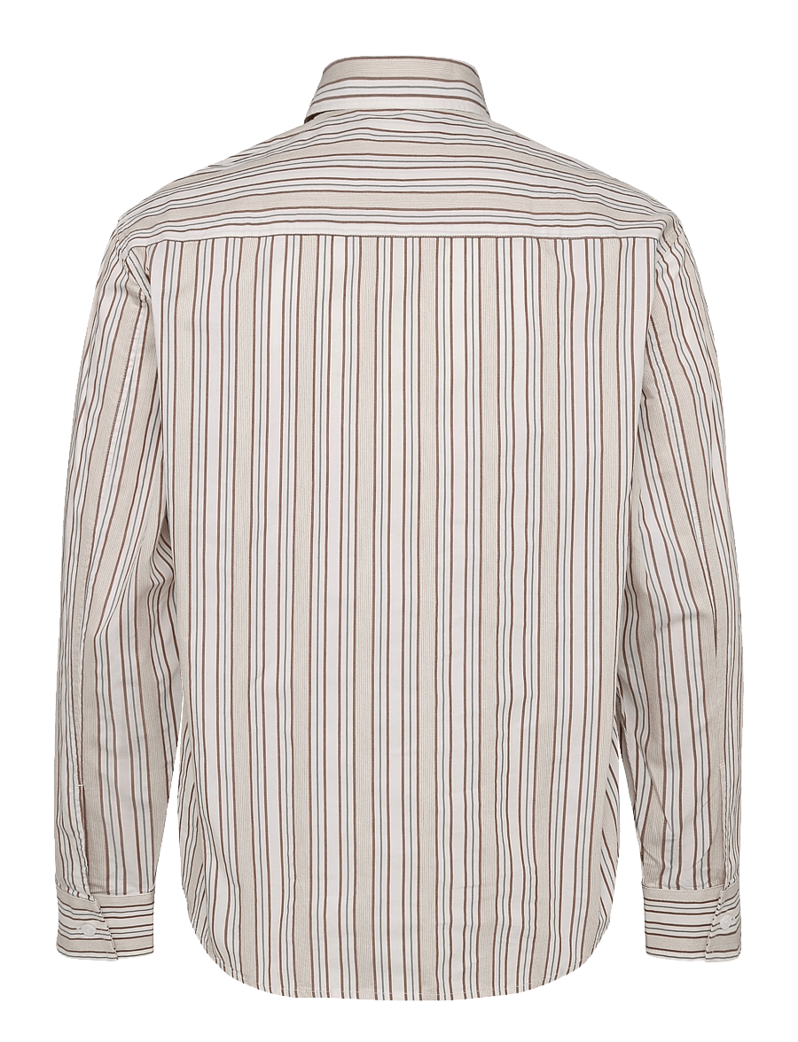 NN.07 - Morgan 1454 Blazer - striped shirts - beige - 1