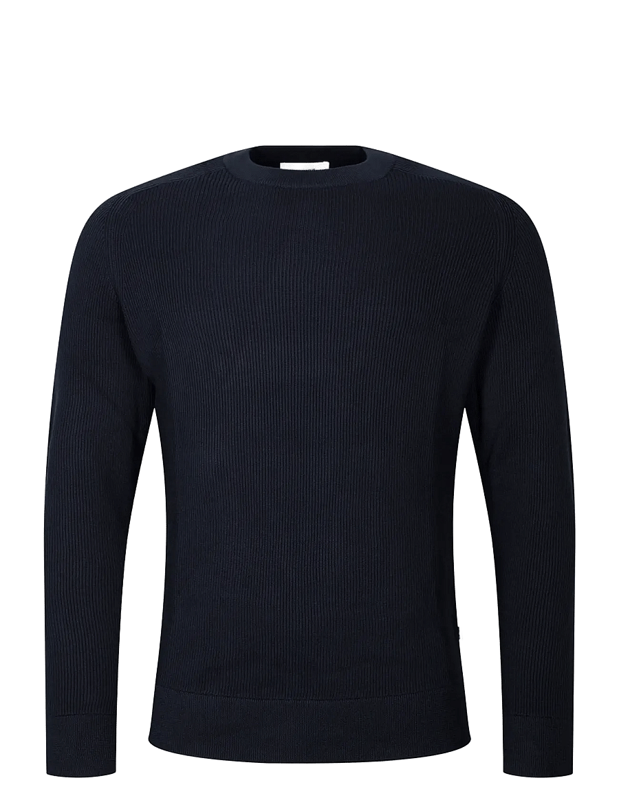 NN.07 - Kevin 6600 Sweater - Ümara kaelusega - blue - 0