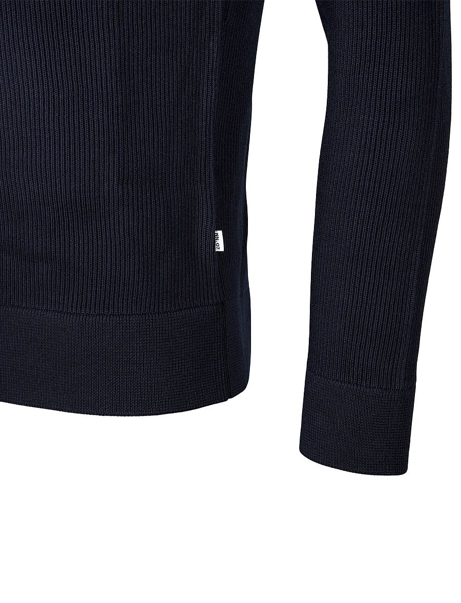 NN.07 - Kevin 6600 Sweater - Ümara kaelusega - blue - 2