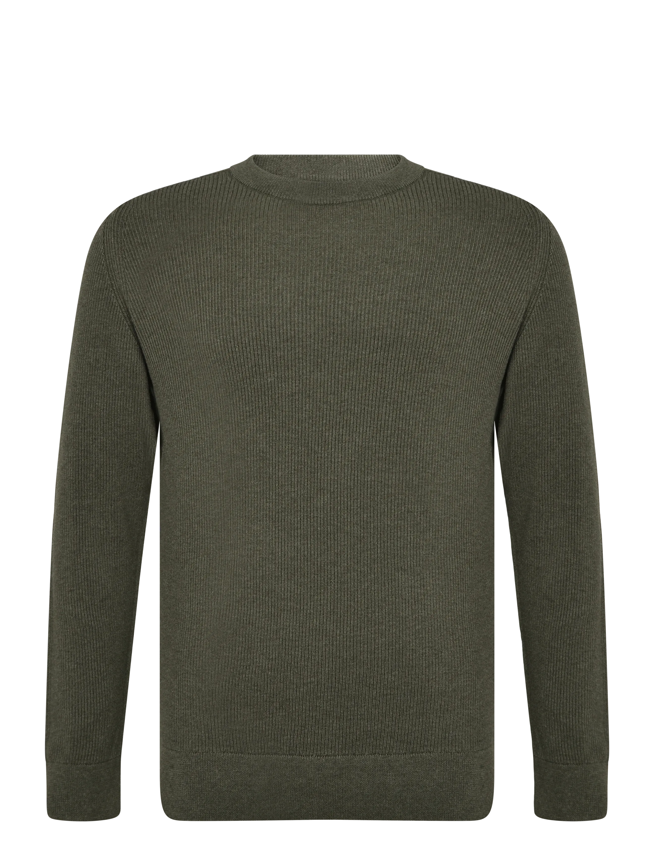 NN.07 Kevin 6600 Sweater - Knitwear - GREEN / khaki/green