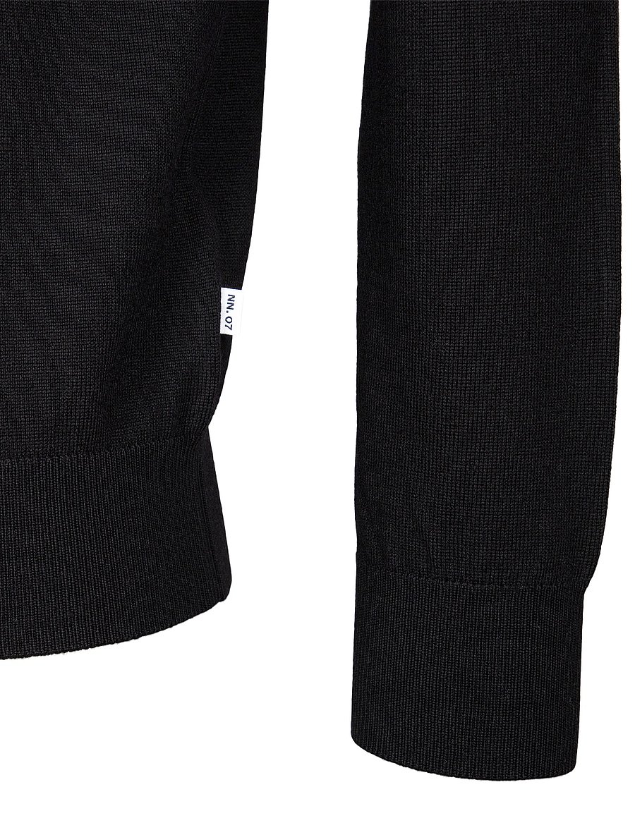 NN.07 - Ted 6605 Sweater - Ümara kaelusega - black - 2