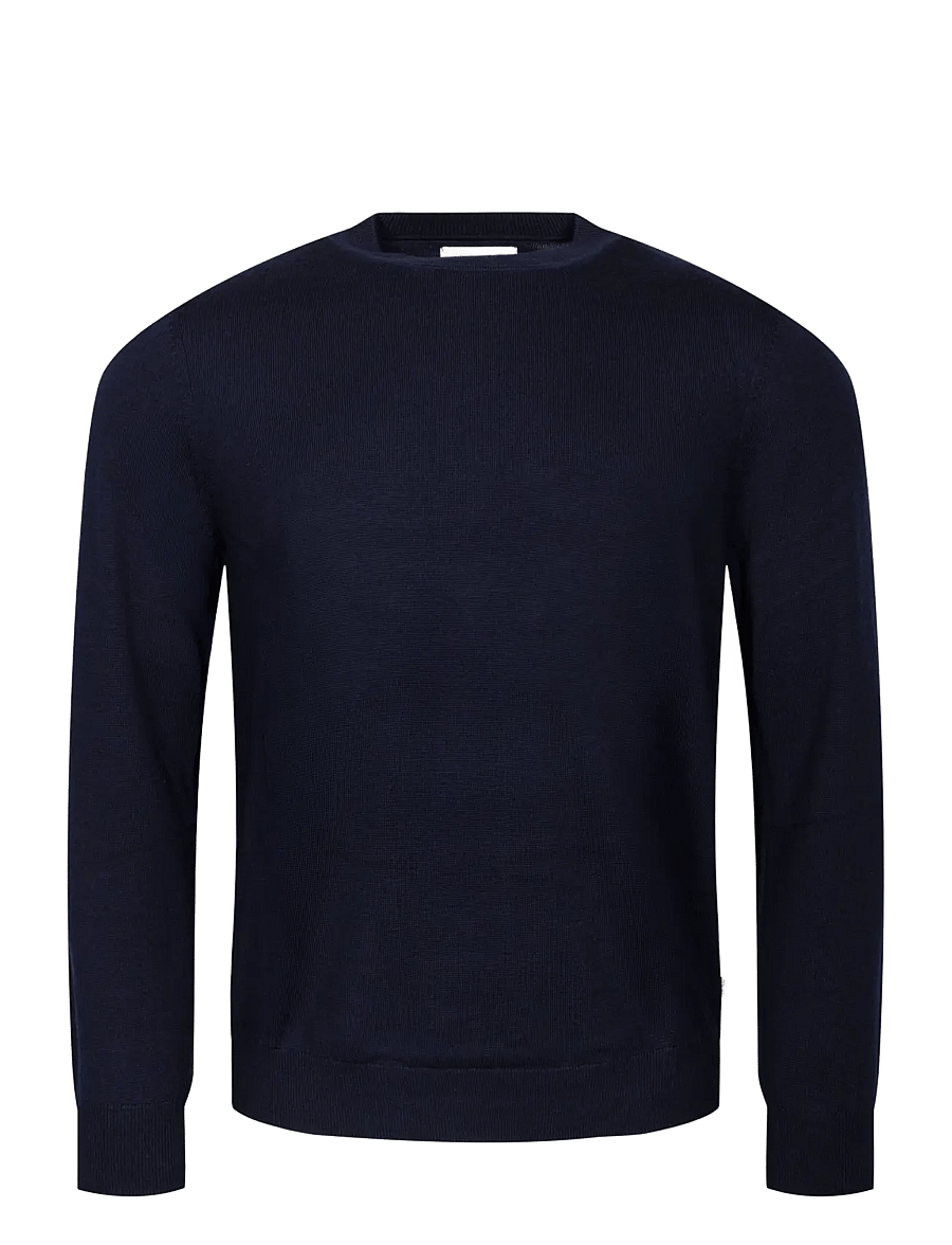 NN.07 - Ted 6605 Sweater - rundhals - blue - 0