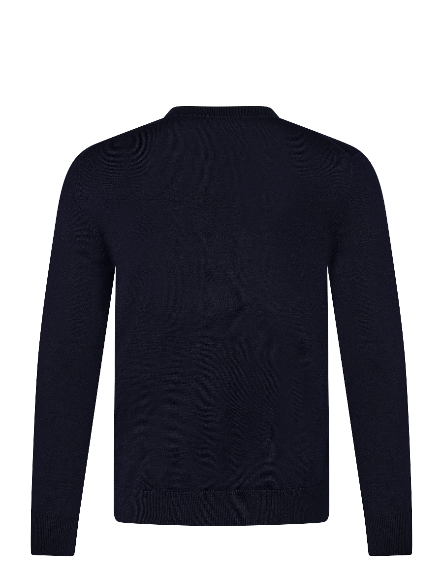 NN.07 - Ted 6605 Sweater - rundhals - blue - 1