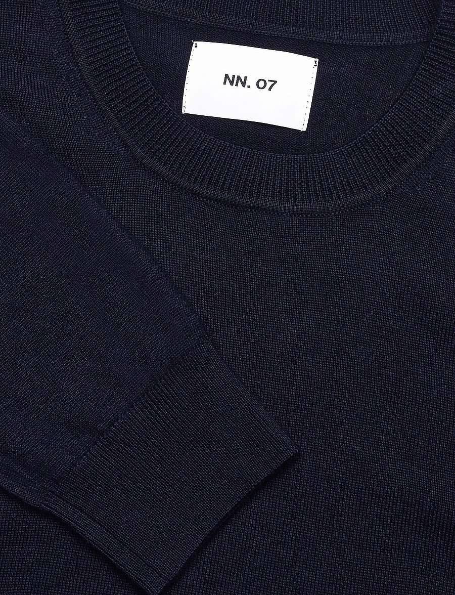 NN.07 - Ted 6605 Sweater - rundhals - blue - 2