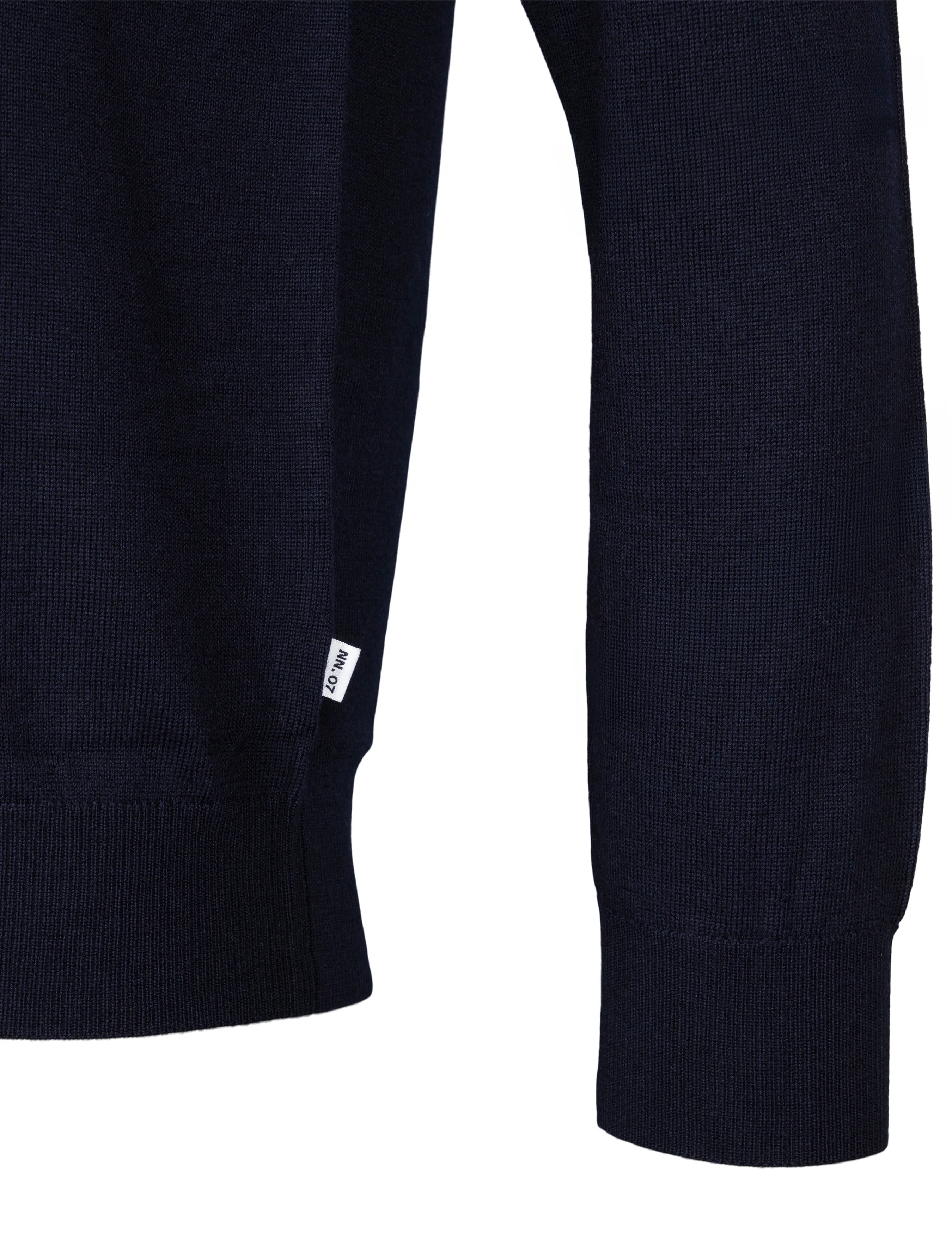 NN.07 - Ted 6605 Sweater - round necks - blue - 2